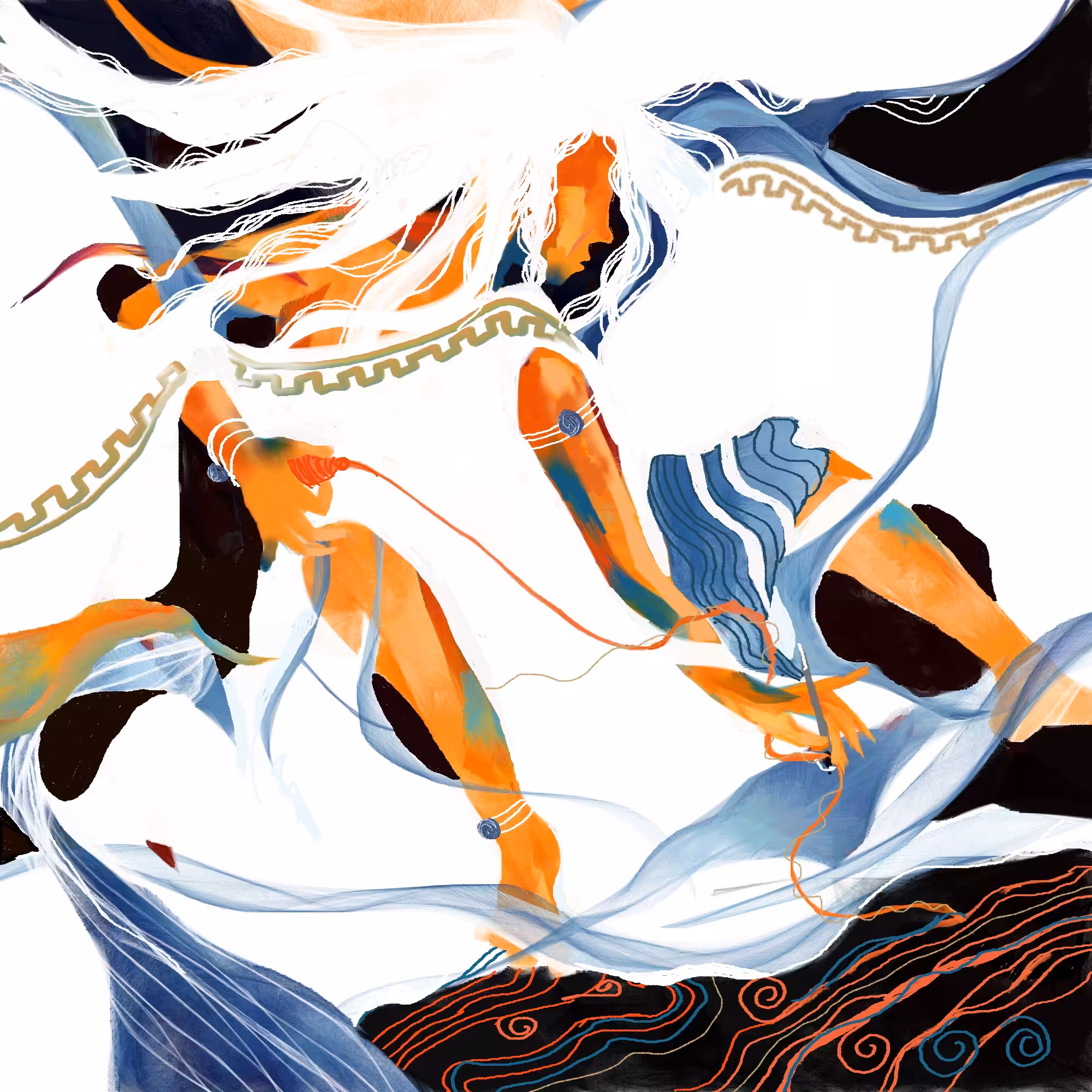 knots, hems and tucks