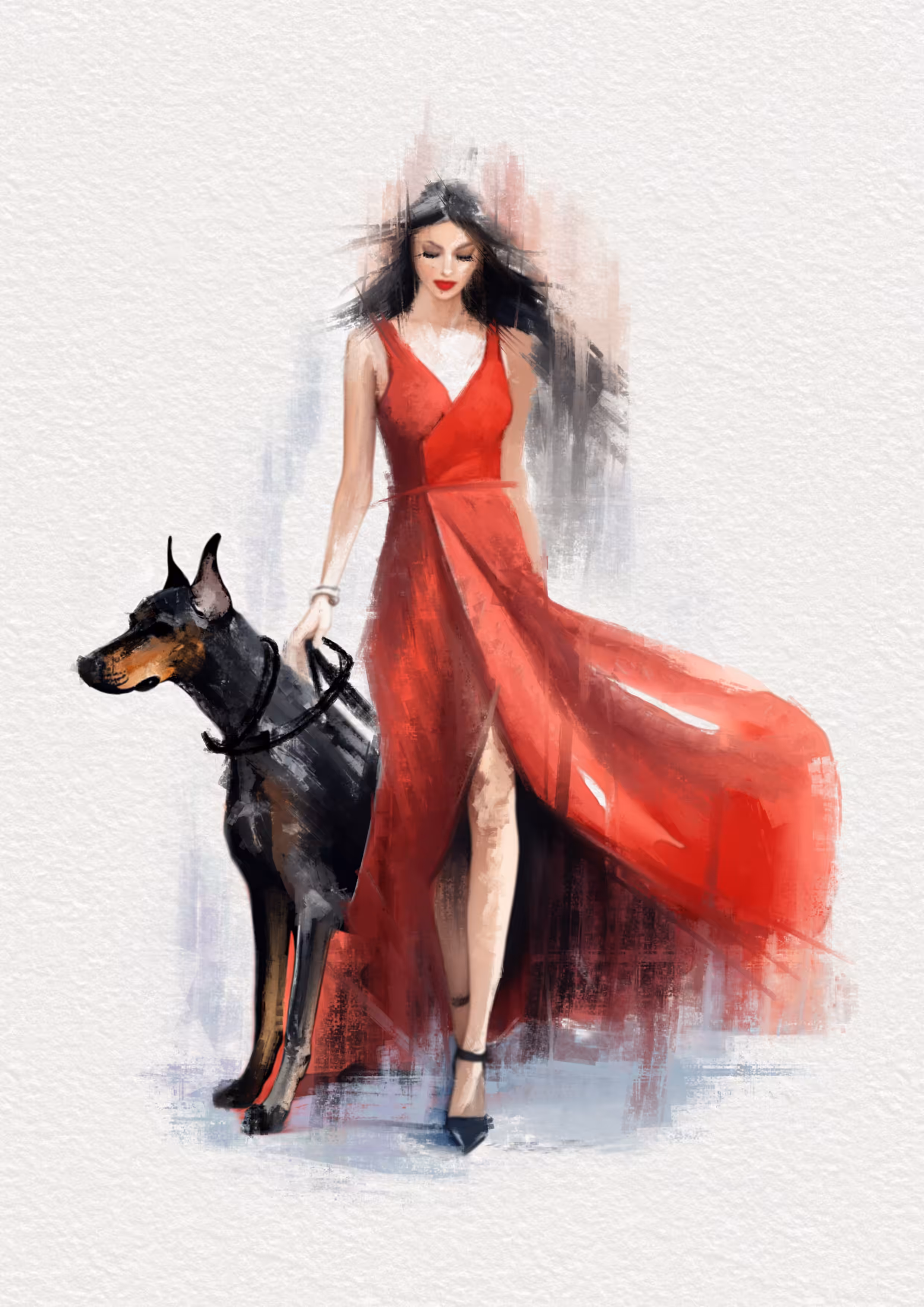 Lady in Red 
