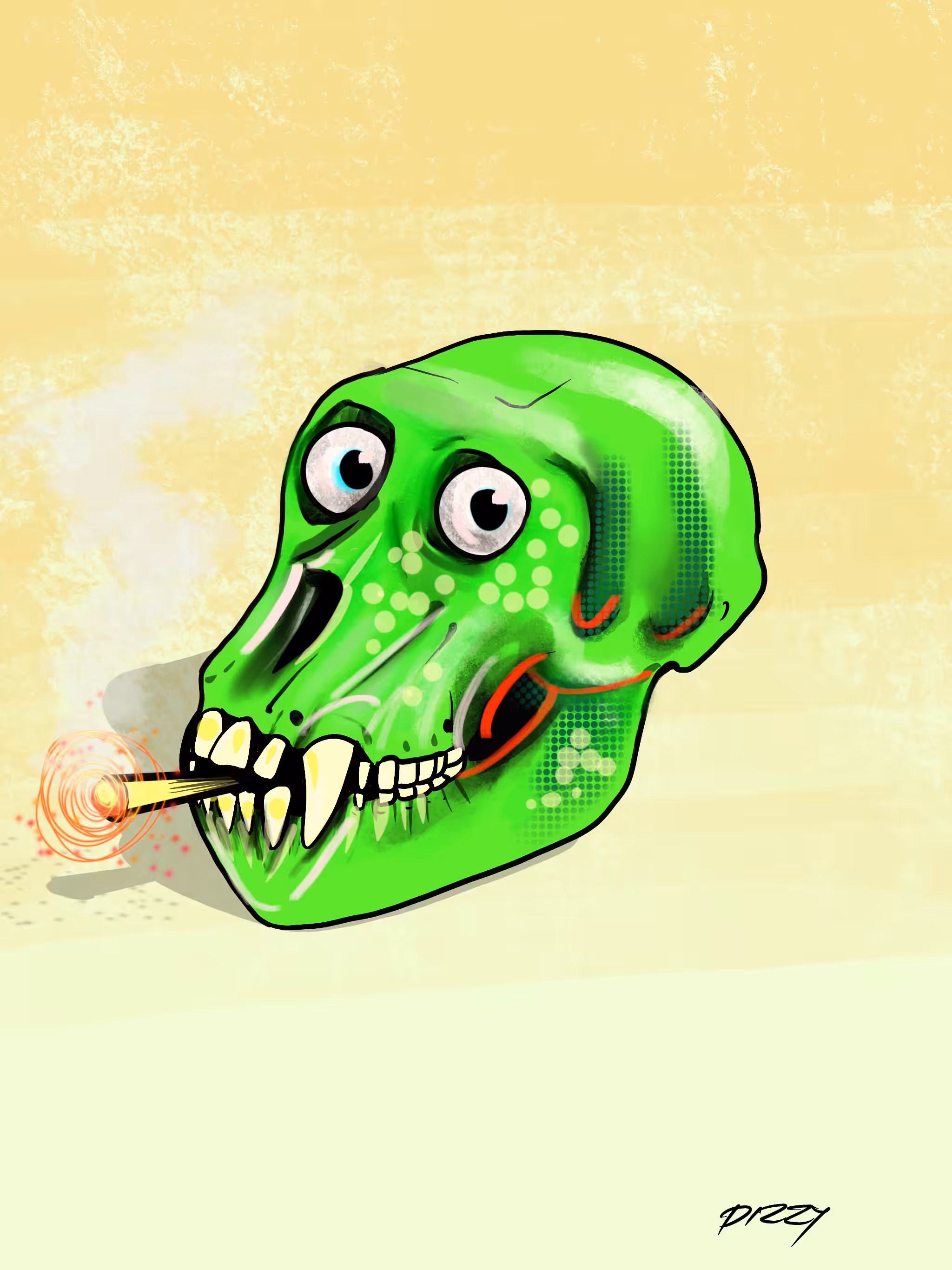 ape skull#55