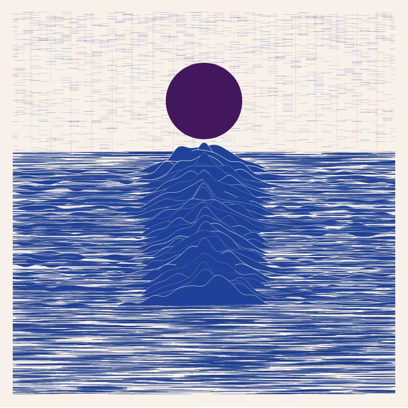 The Distant peaks #100