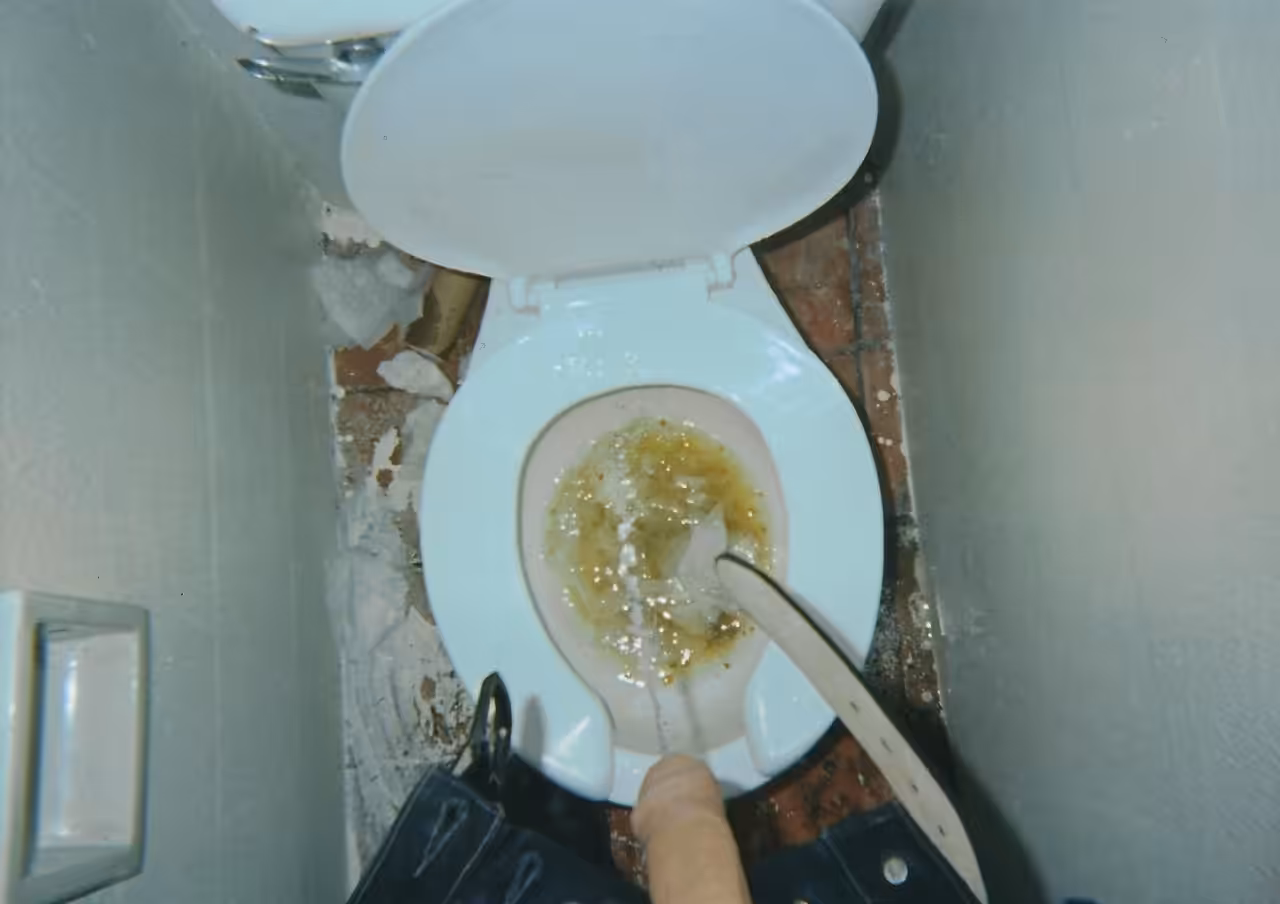 me, pissing
