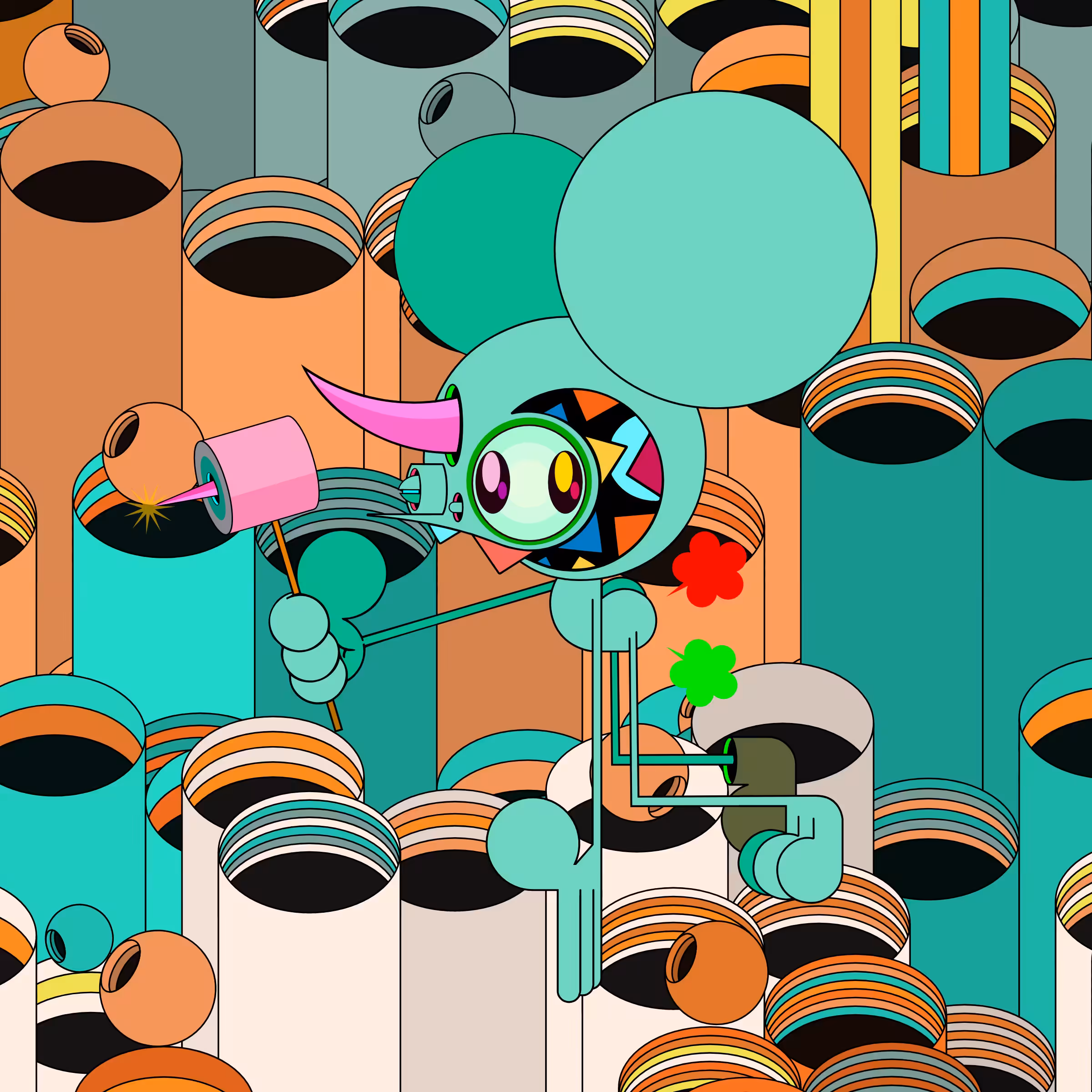 Neogen Space Monkeys #1298