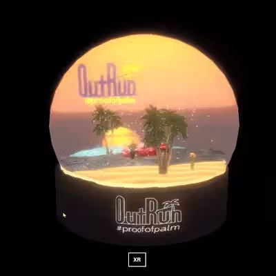 Palm Globe – Outrun #proofofpalm Edition