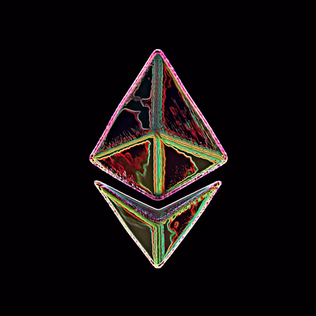 Etherium Kaleidoscope: Pixel Sorted Oil