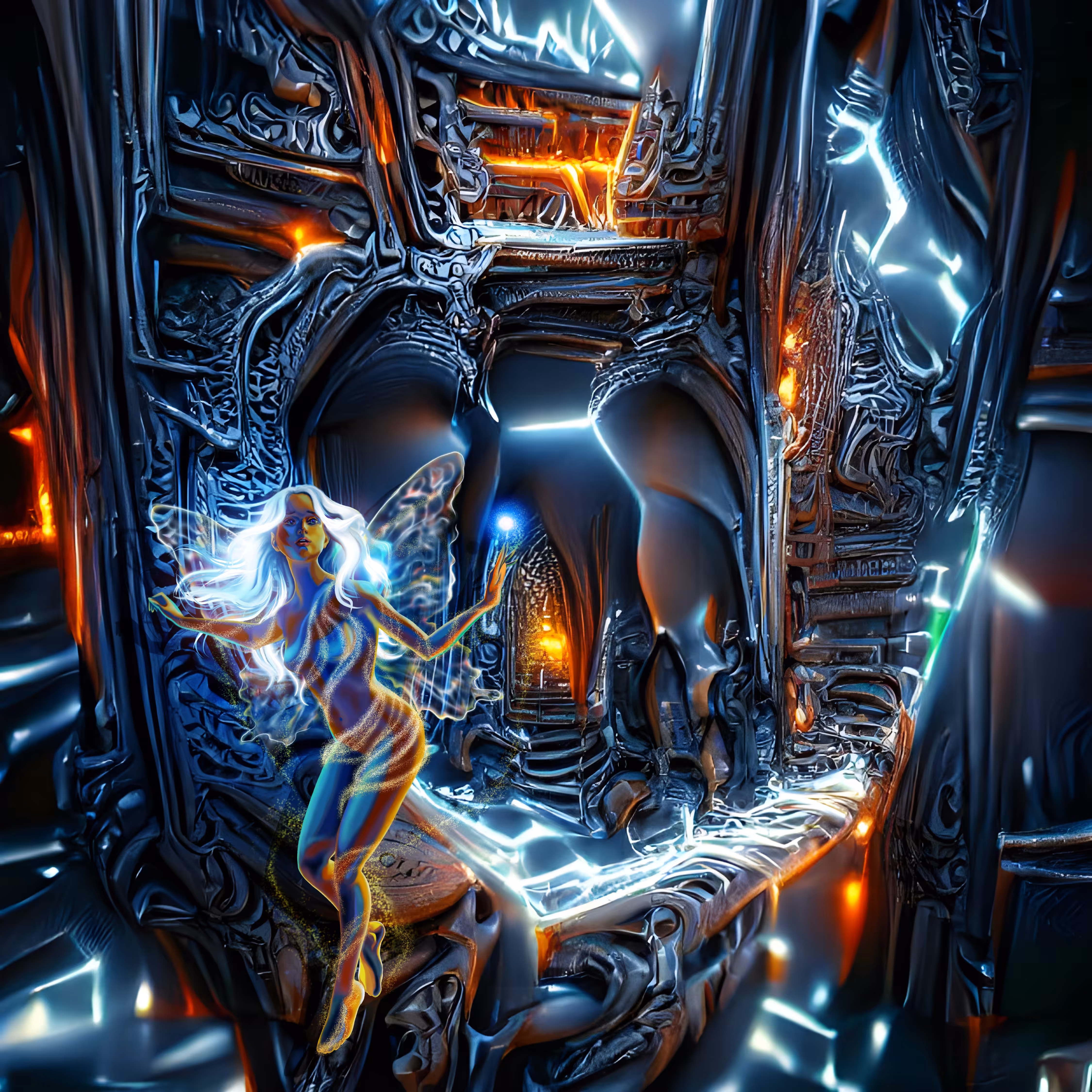 Psychea in the Maze of Bones