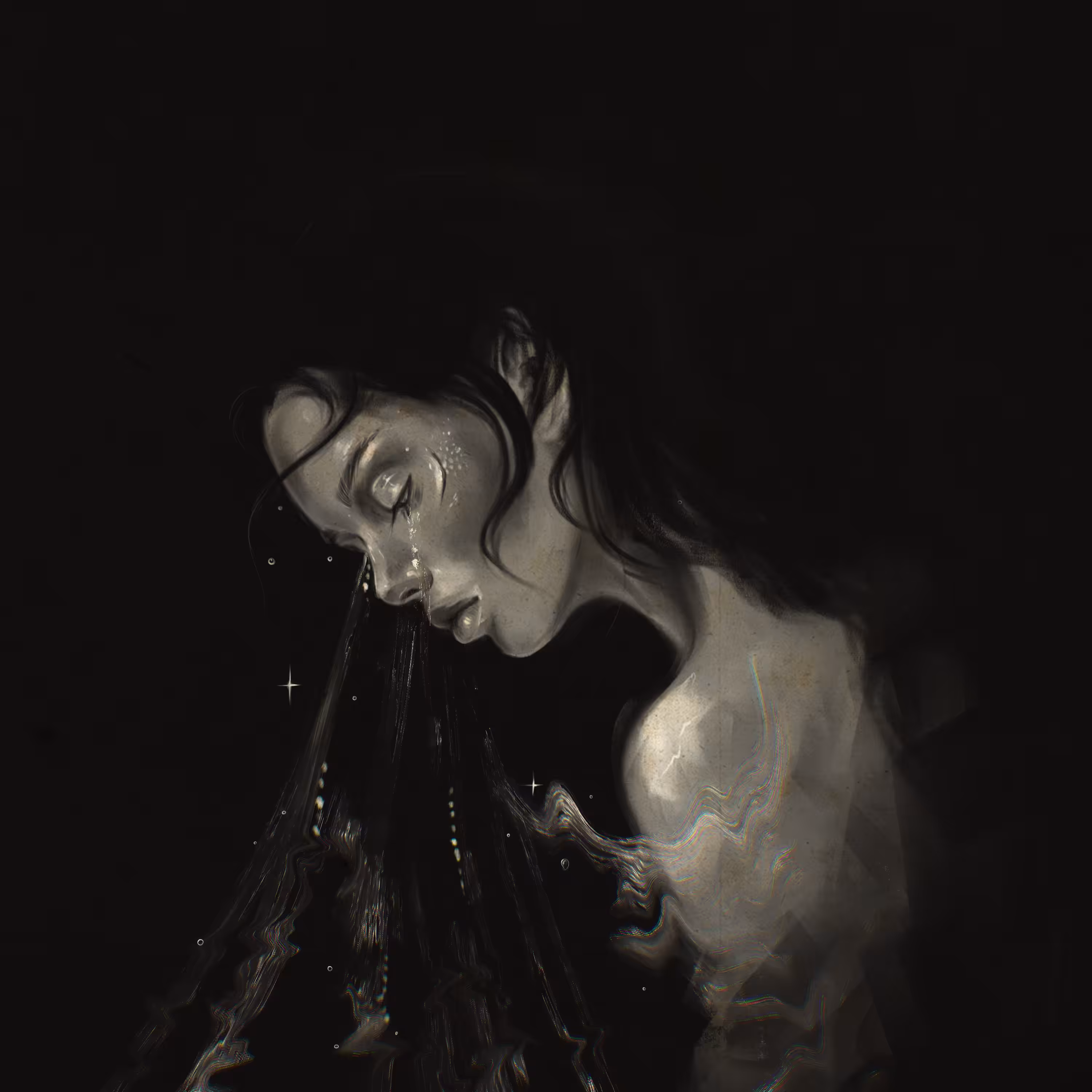 putting on a veil 