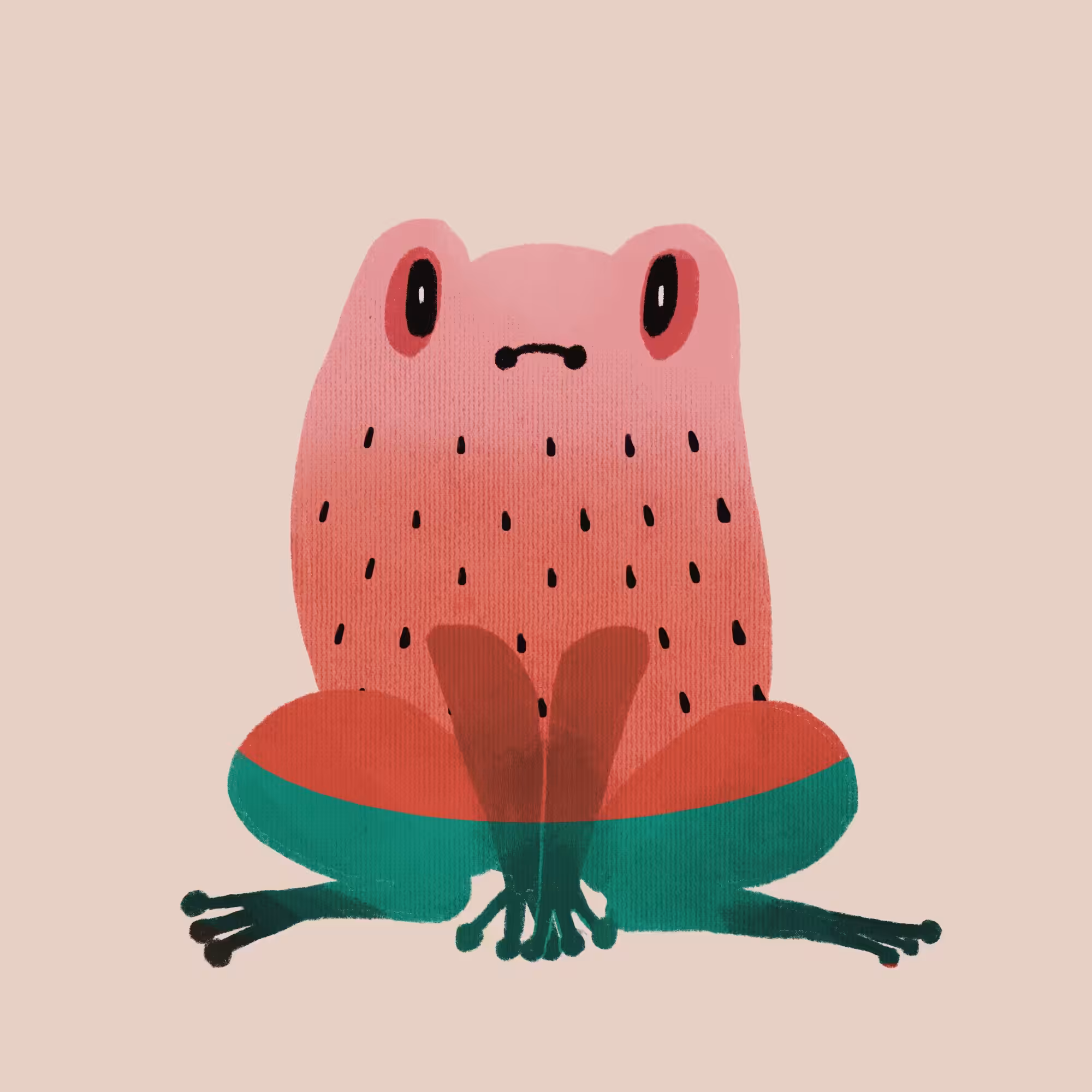red frog