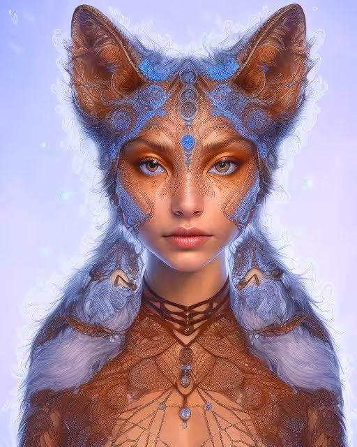 The Elaborate Wolf Woman Goddess 11