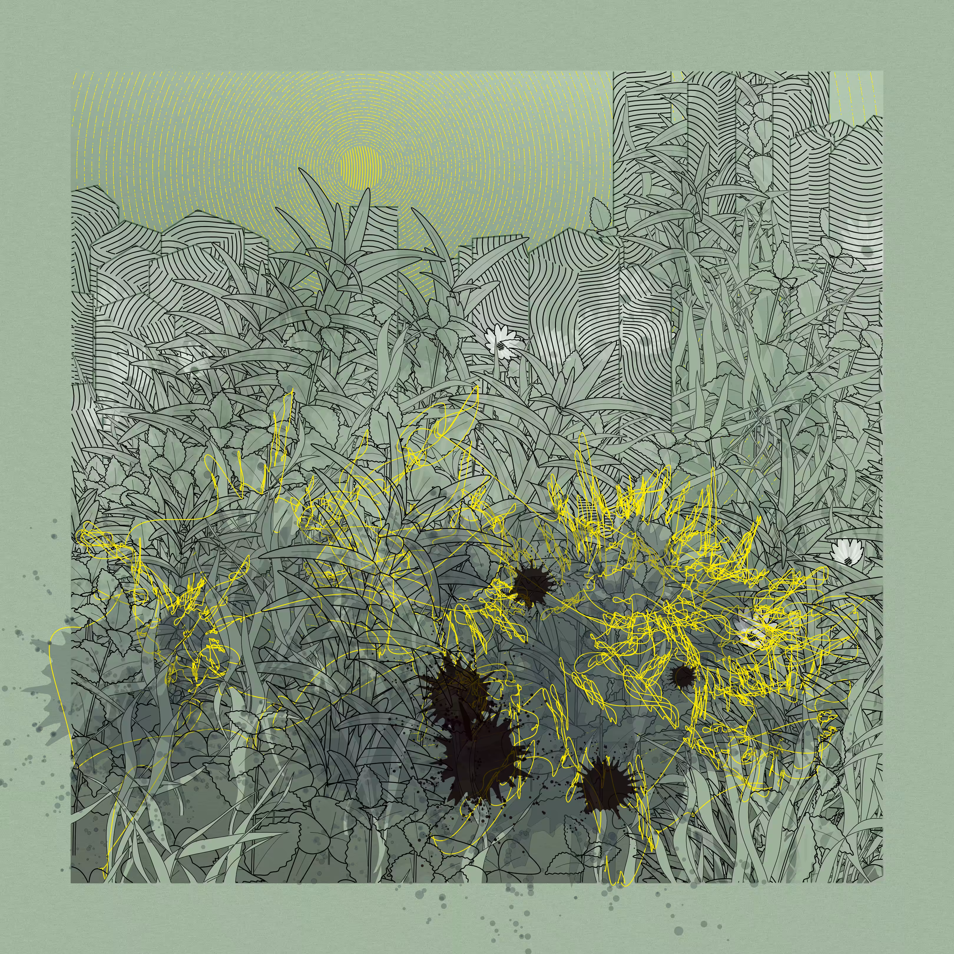 Landscape with Carbon Capture #5681