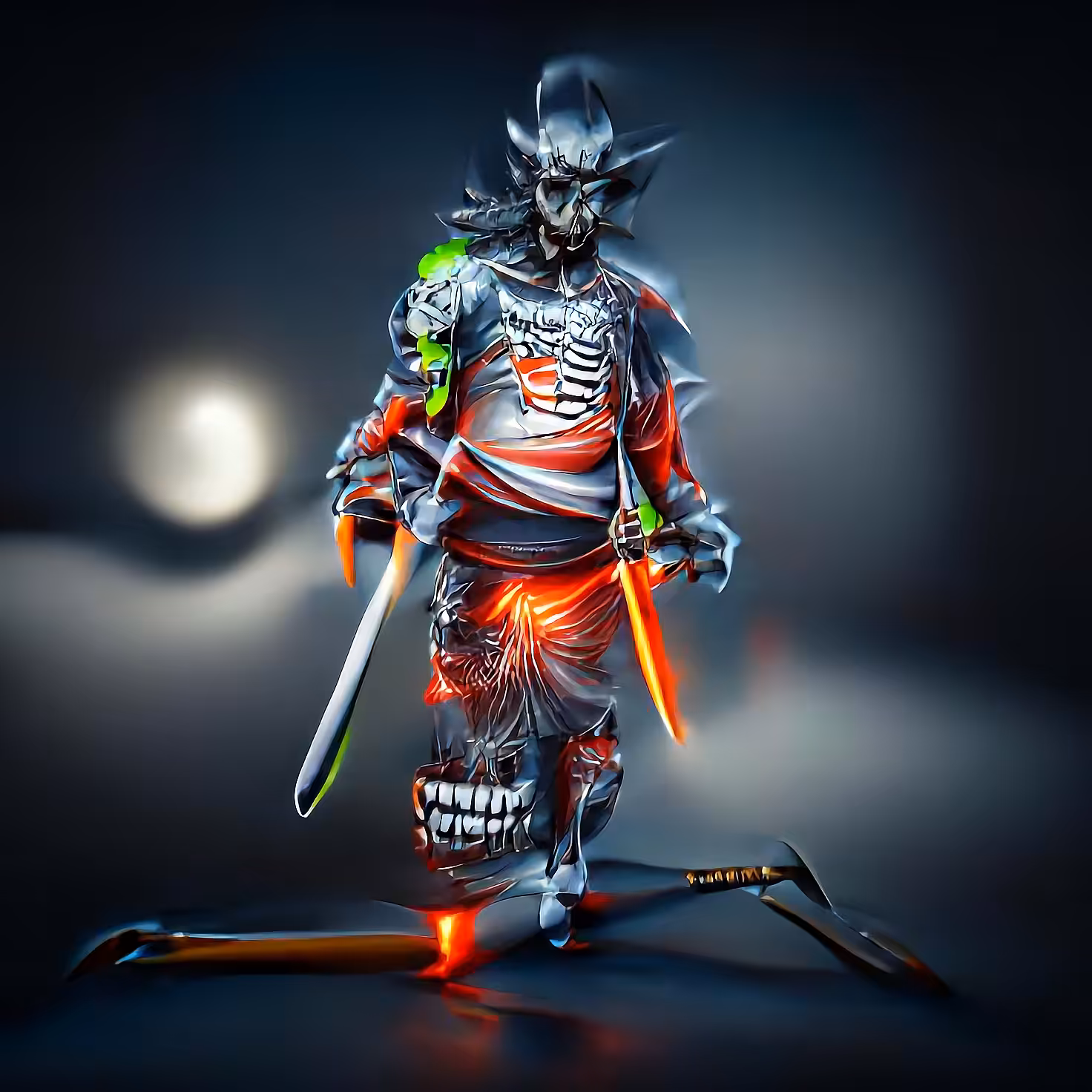 🎃 MENKO SAMURAI HALLOWEEN EDITION 04