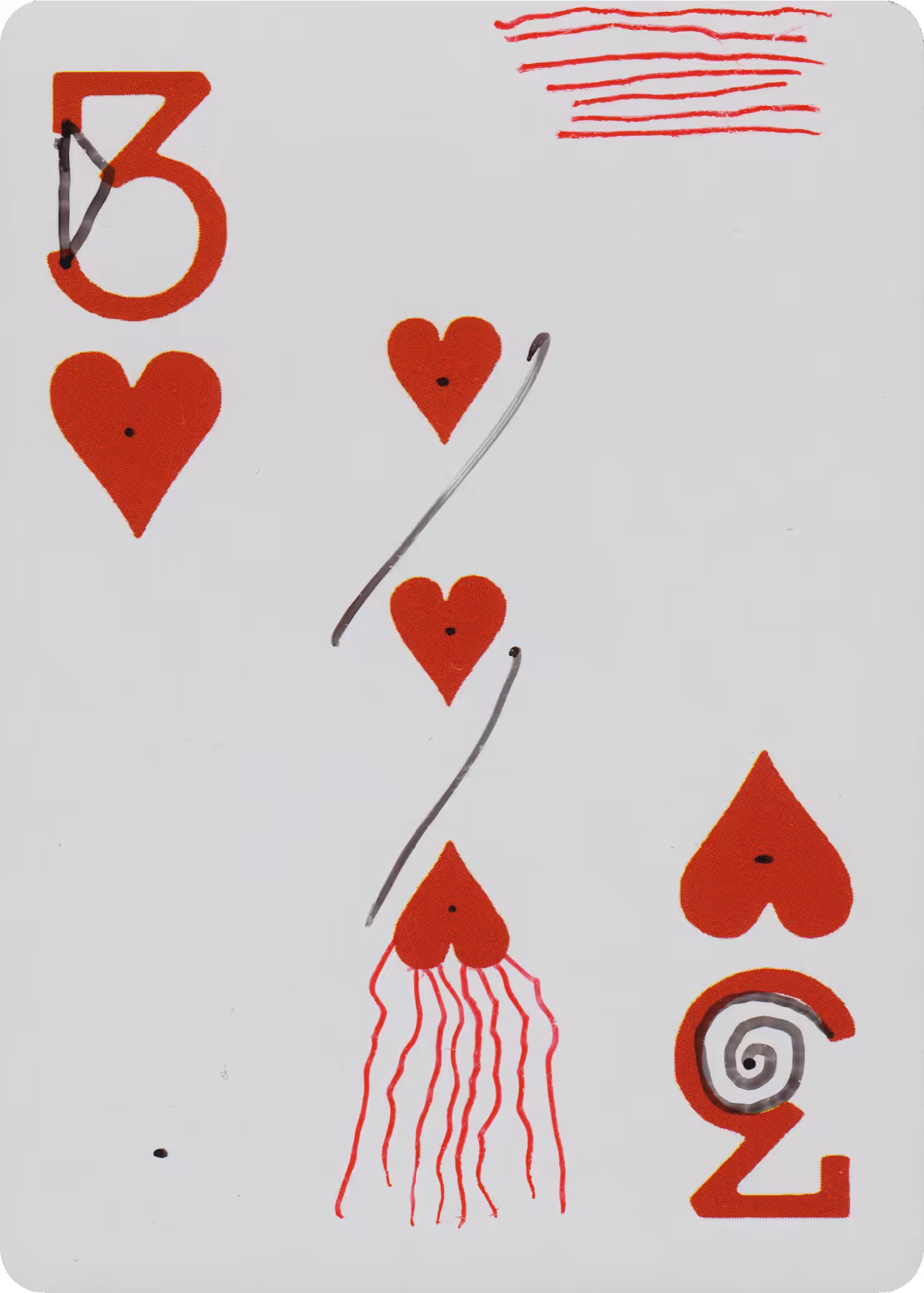3 of Hearts - Deck of Demise