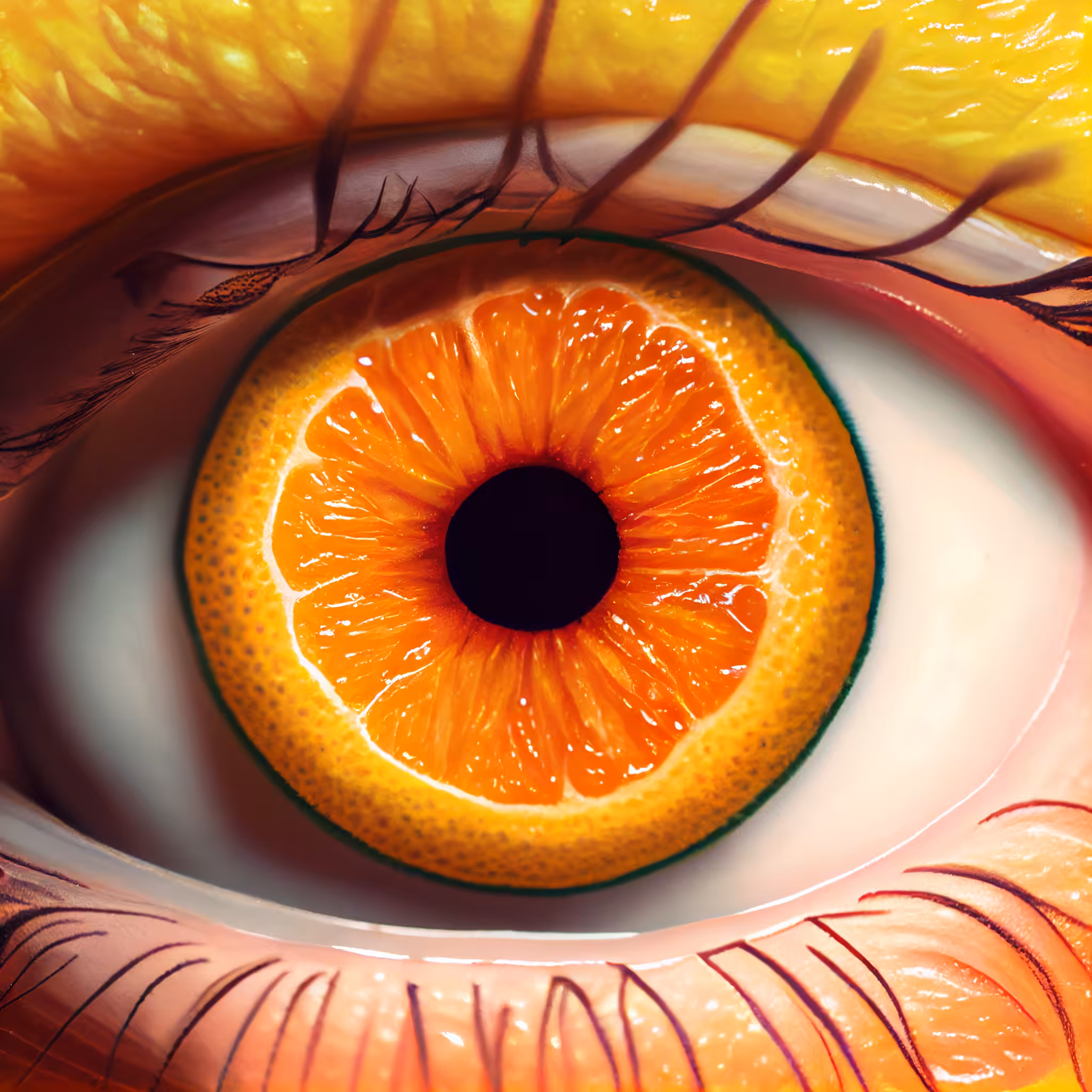 Orange Eye