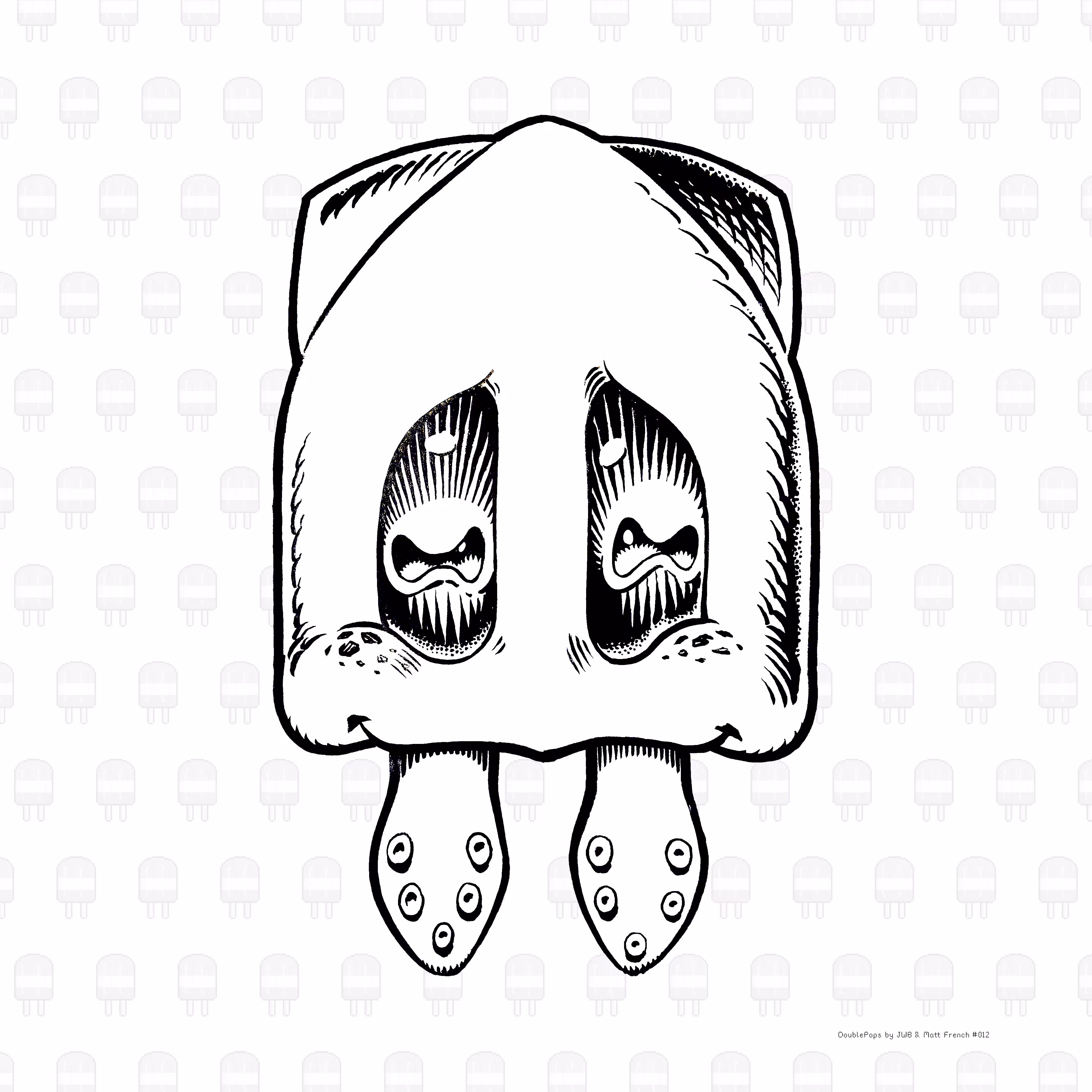 DoublePops #12 "Cephalopop" By Matt French