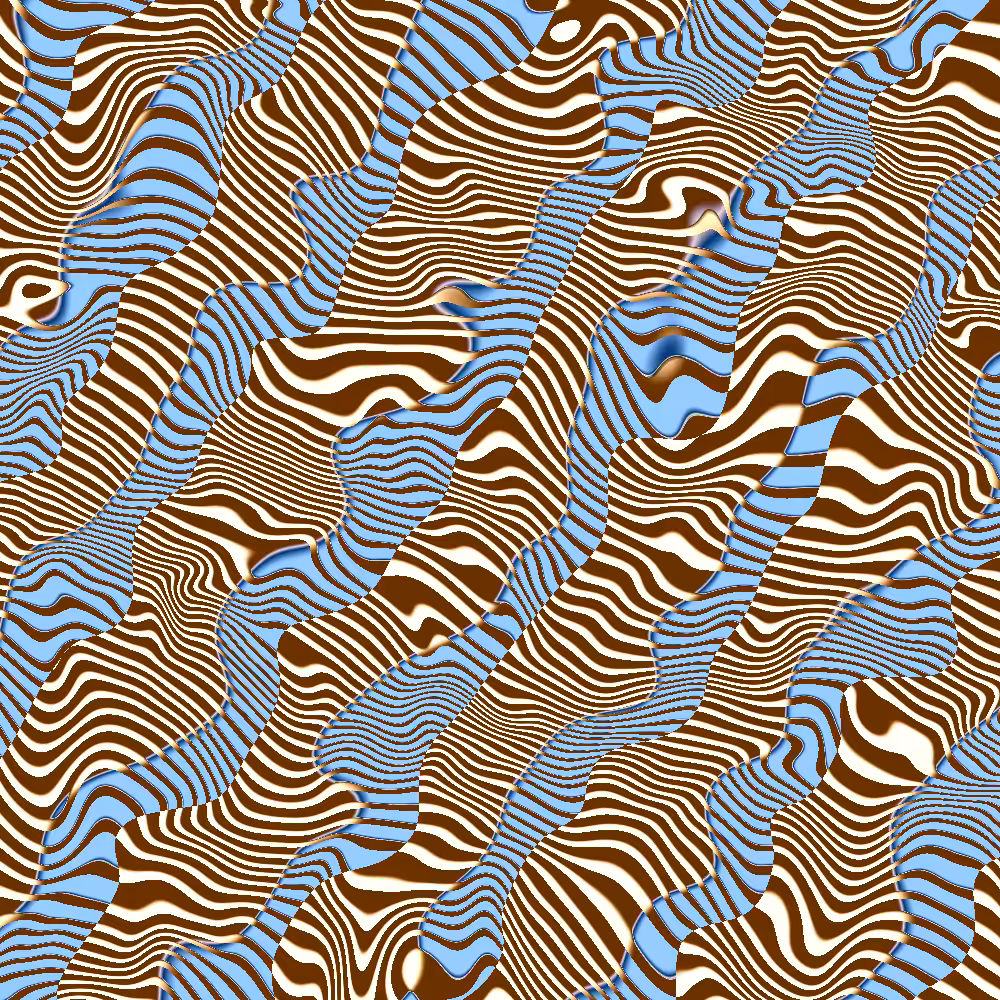 Tangled Stripes of Joy #4