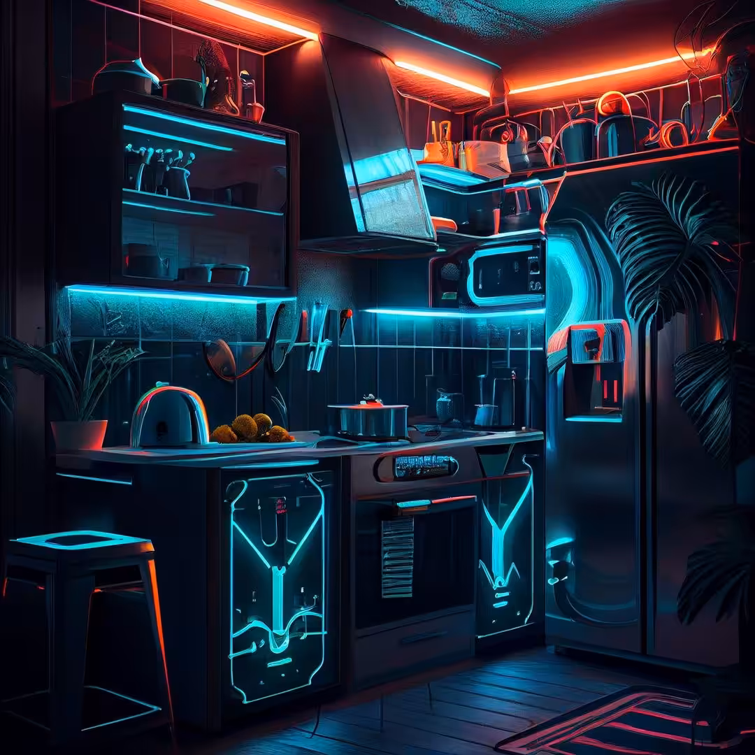 Cyber Flat-Kitchen