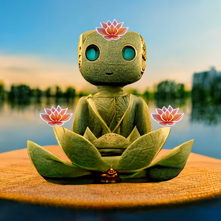 Meditating Lotus