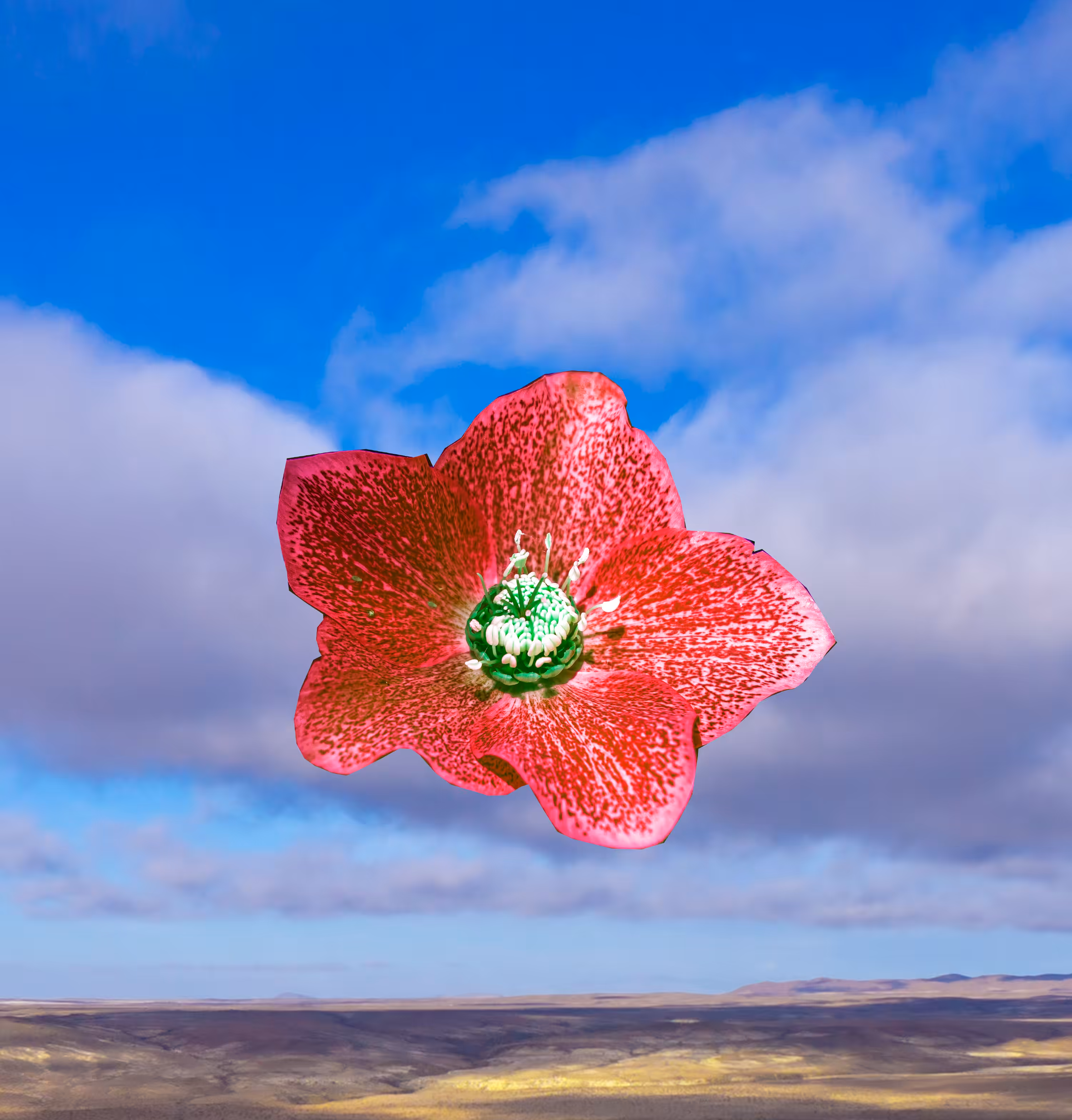 Meditative flower