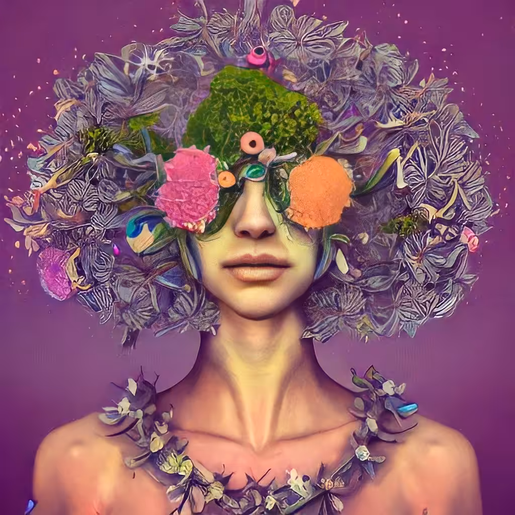 flower eyes