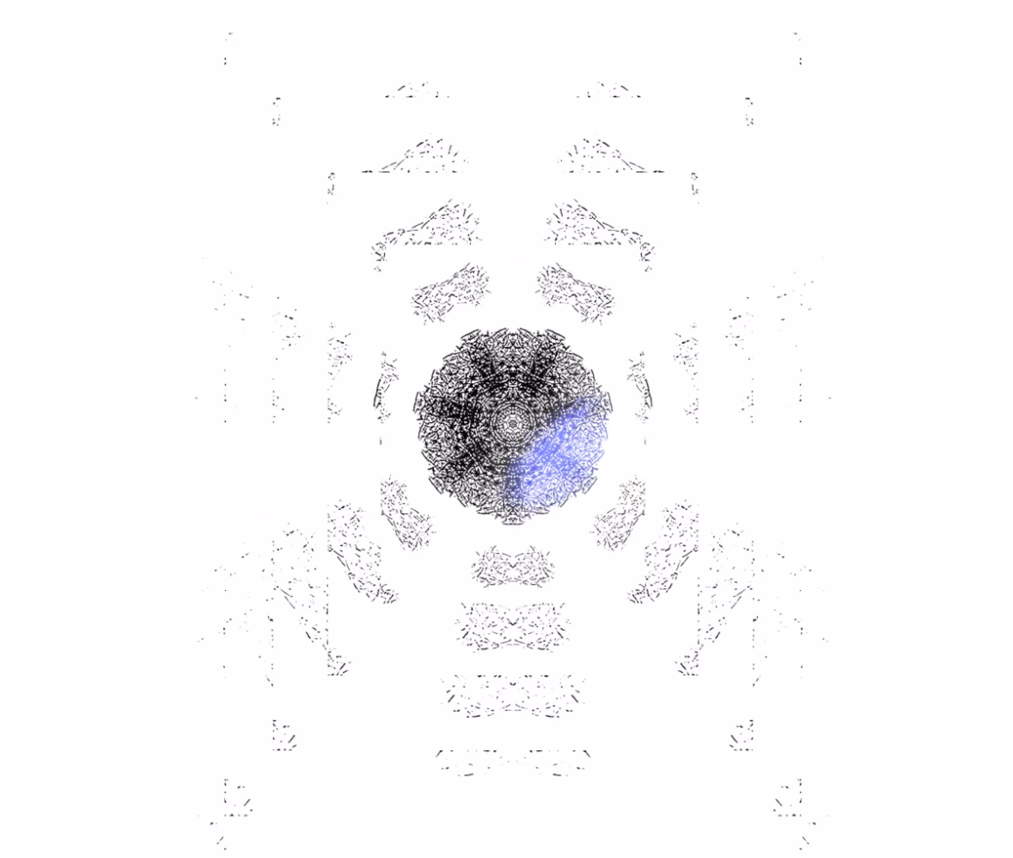 webbed away