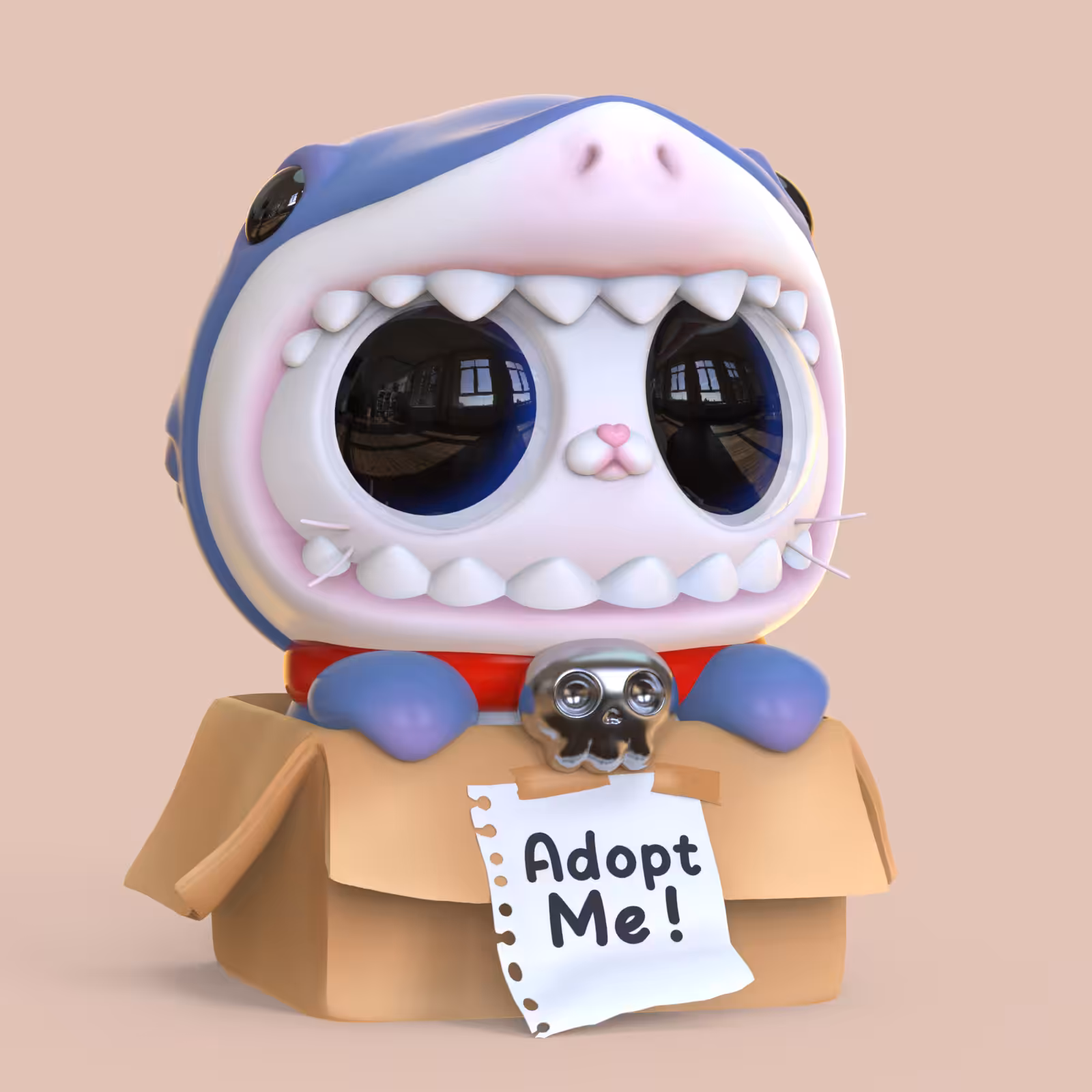 078 Orathai : Shark suit
