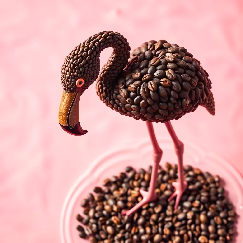Coffee Flamingo 001