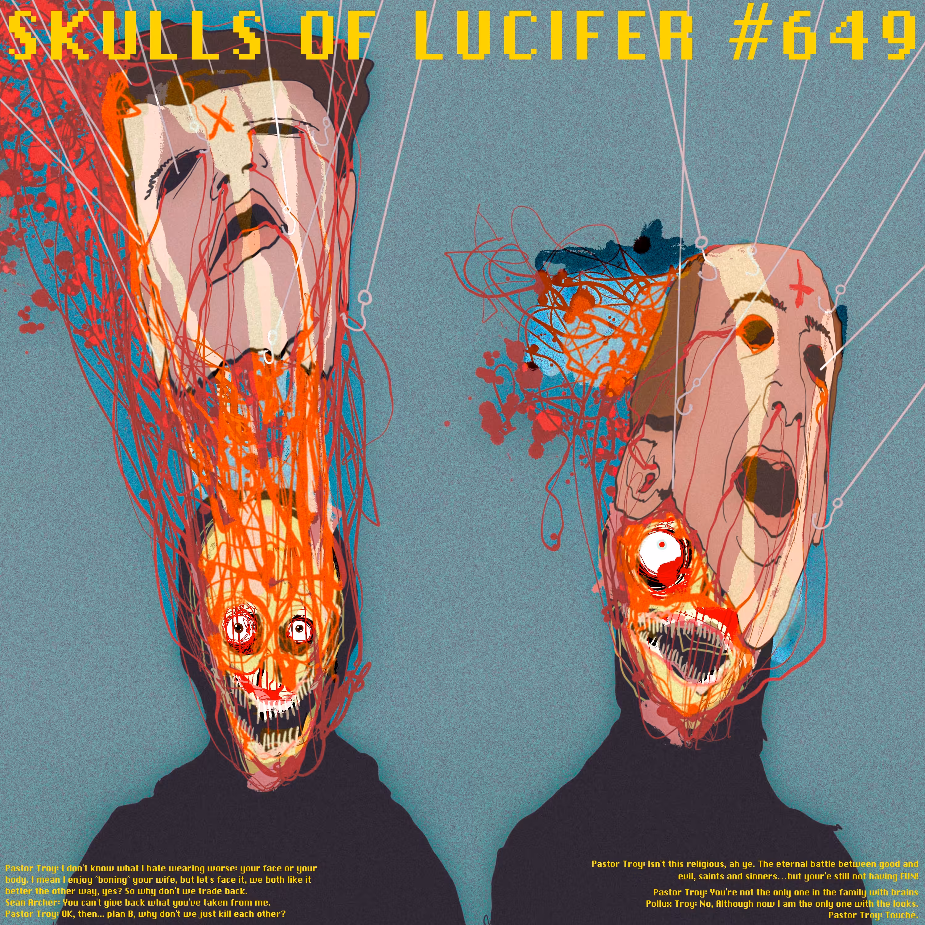 Random as Hell (7): St. John n' Good Ol' SataNIC FACE OFF For Another Rip Roaring Time In The Battle b/w Good And Evil