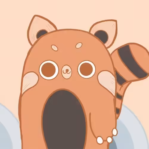 Bear Walk Red panda #010