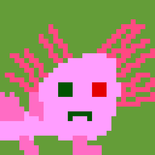 Zombie Zoo #0122 Zombie Axolotl