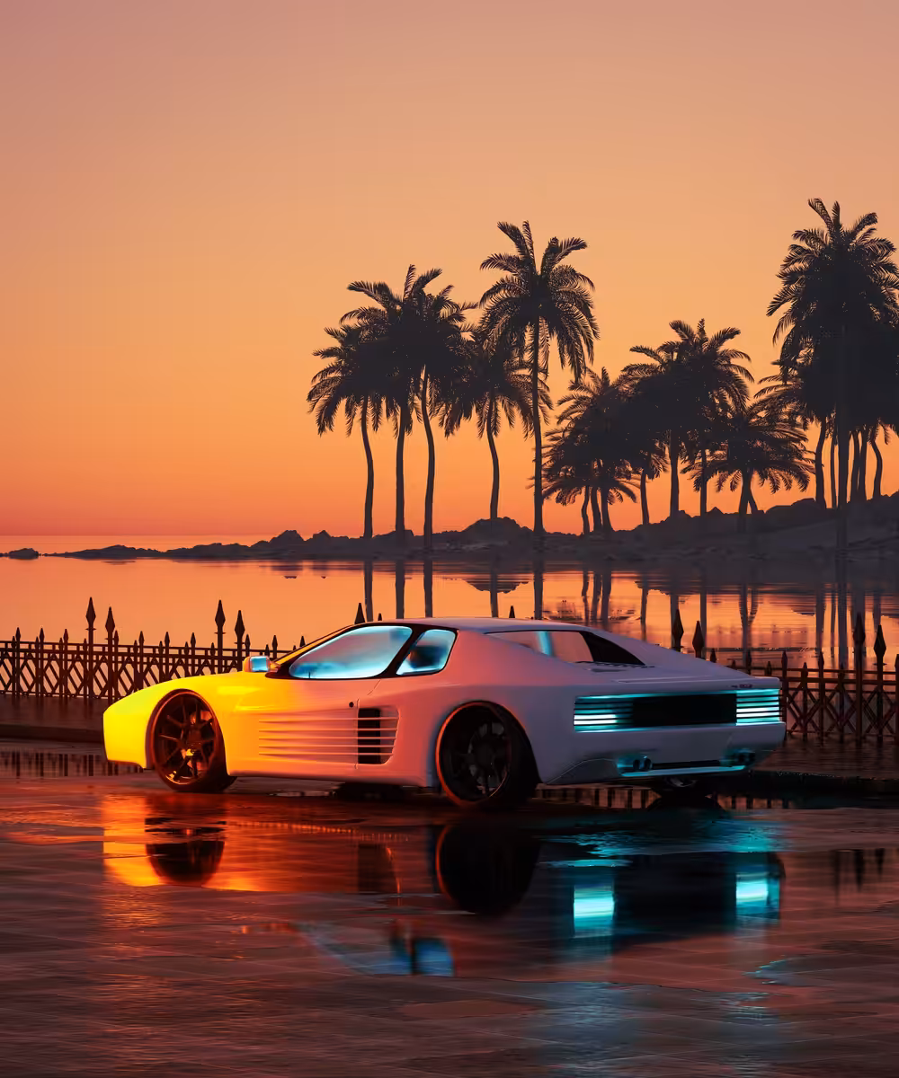 80's Sunset