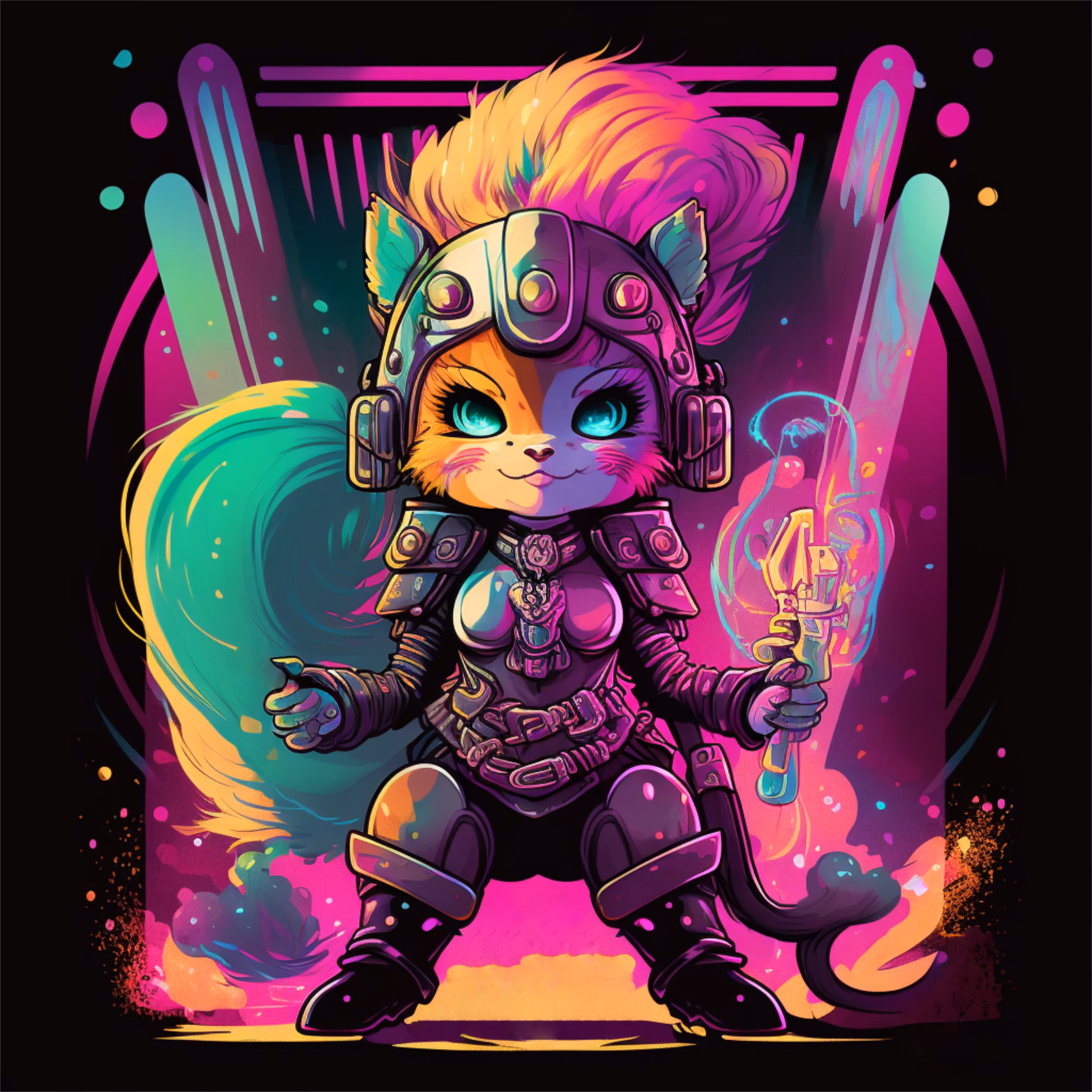Chibi Squirrel Wave #3