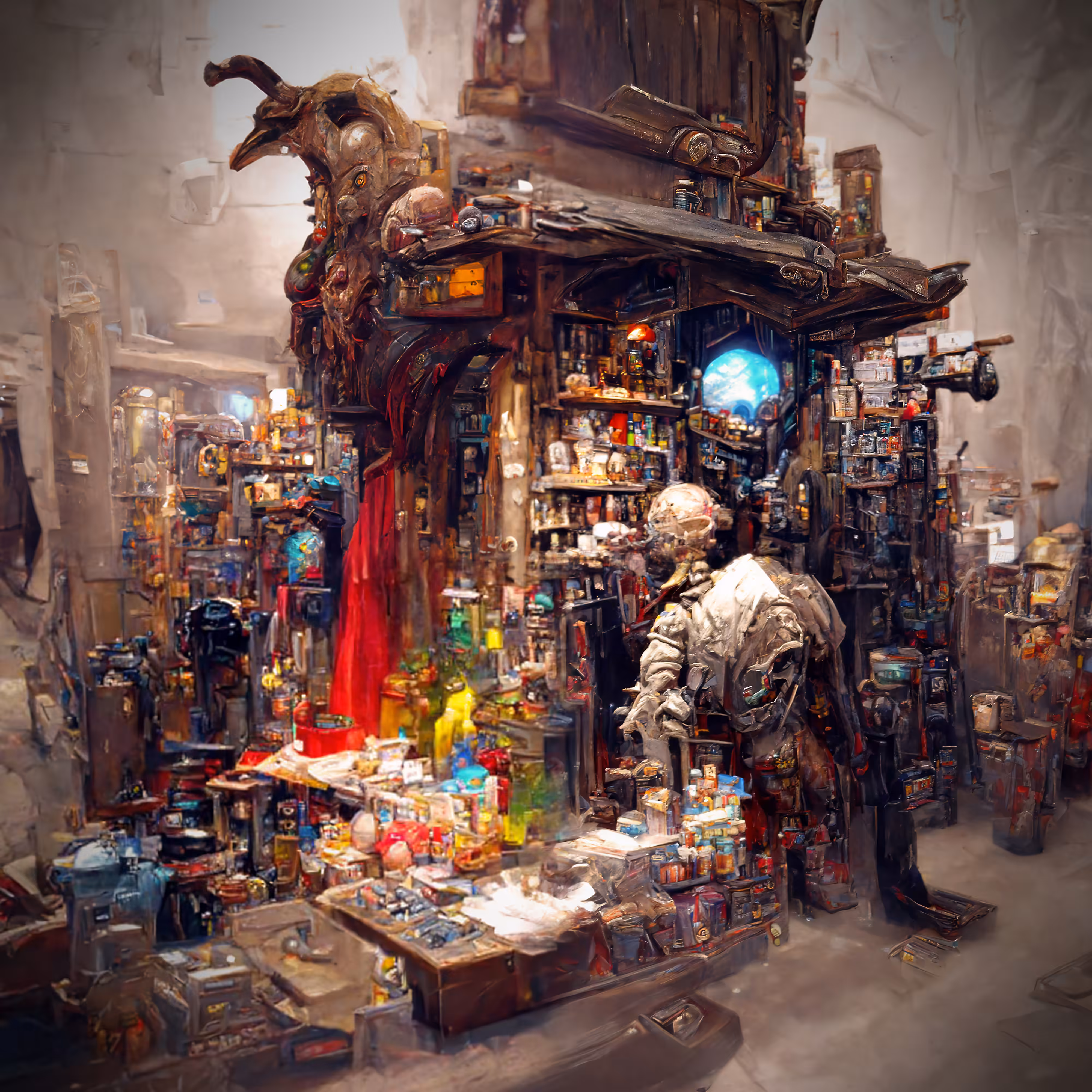 Journey #13 - Outfitter store in the shopping district Orion