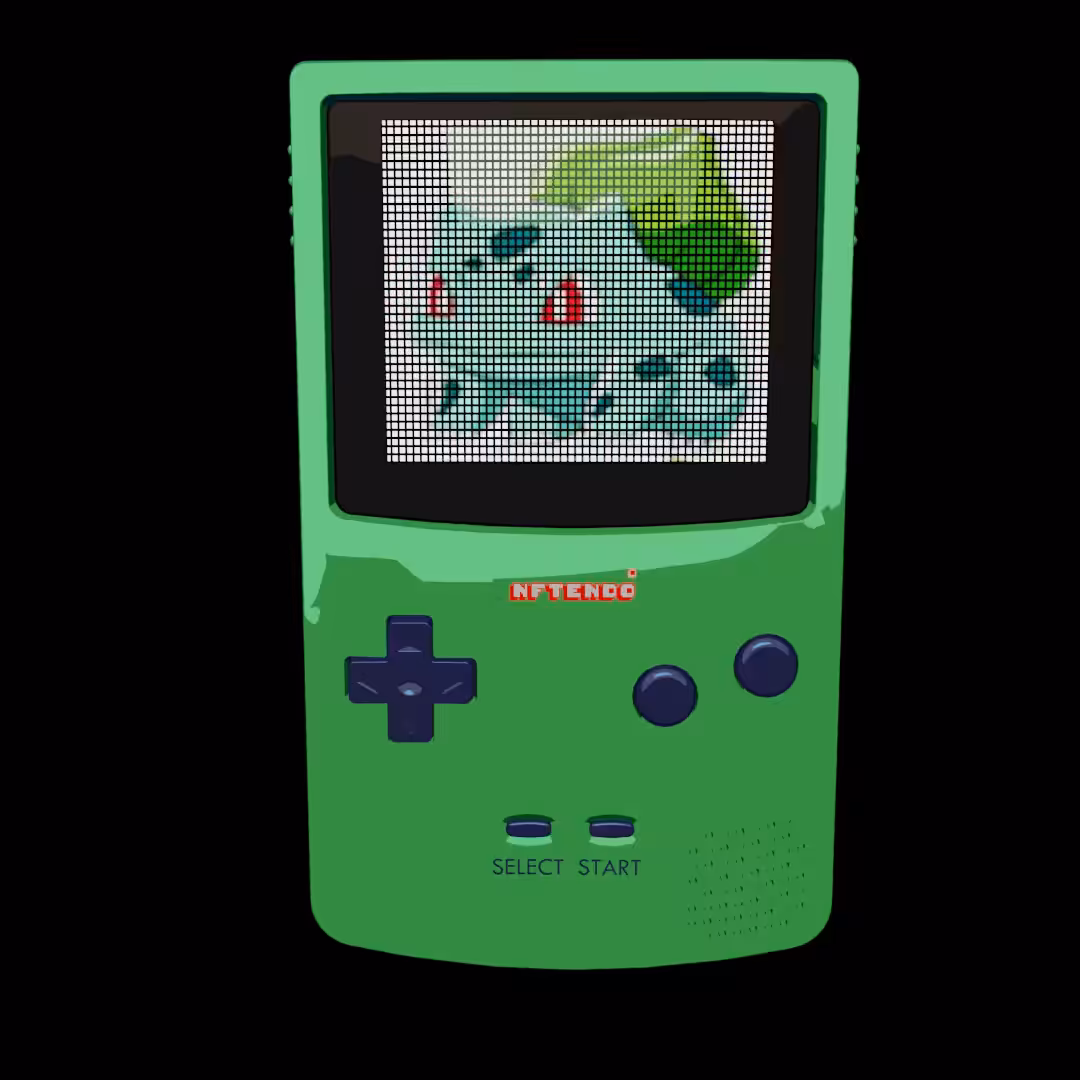 NFTendo - Gameboy Bulbassaur