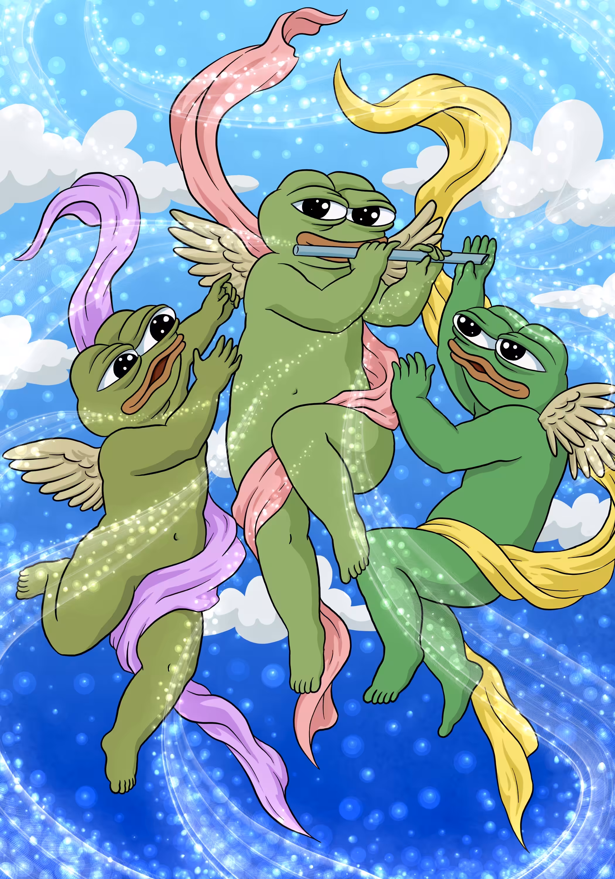 Frogs are angels