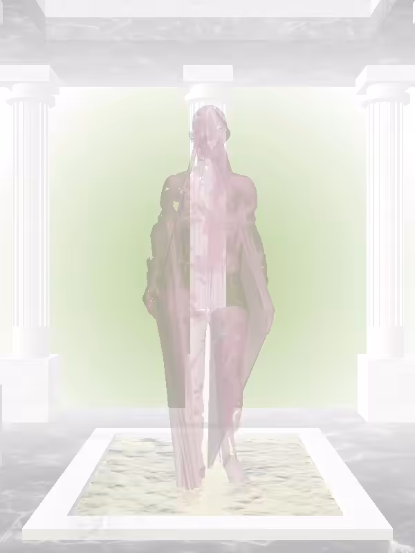 HeavenComputer: The Fading Receding Velvet Cherry Woman #6487