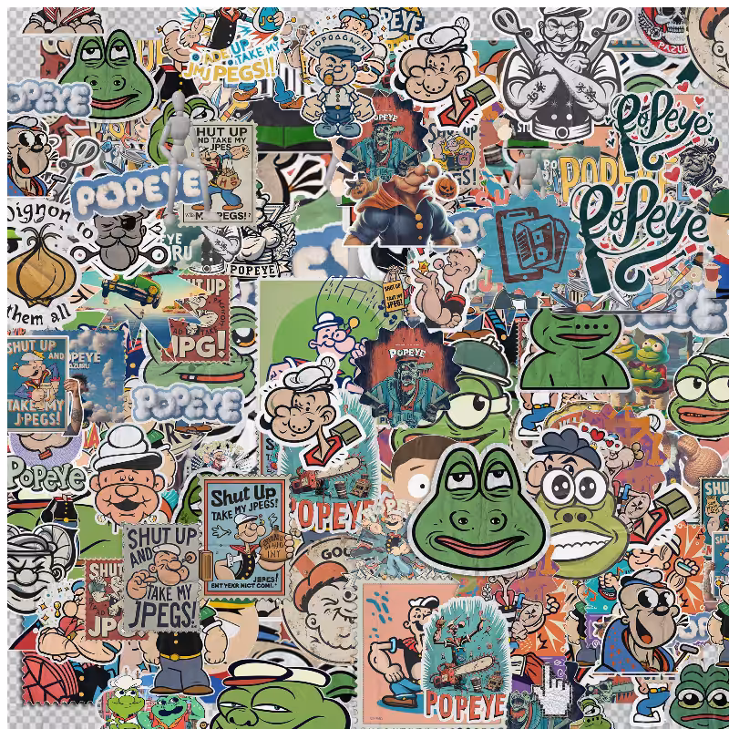 Sticker addict: PEPEYE #63