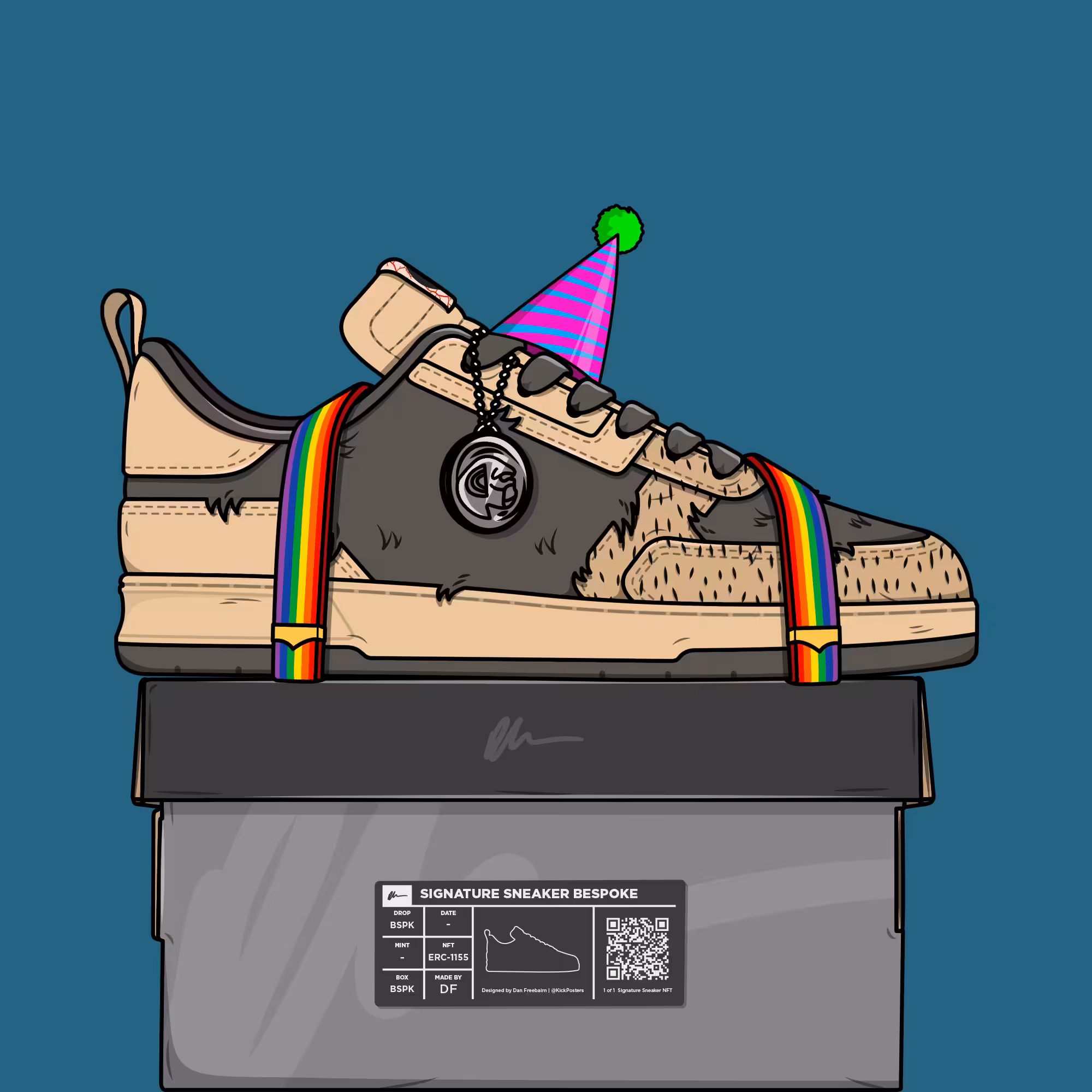 Signature Sneaker 'BAYC #8902 + #2086'