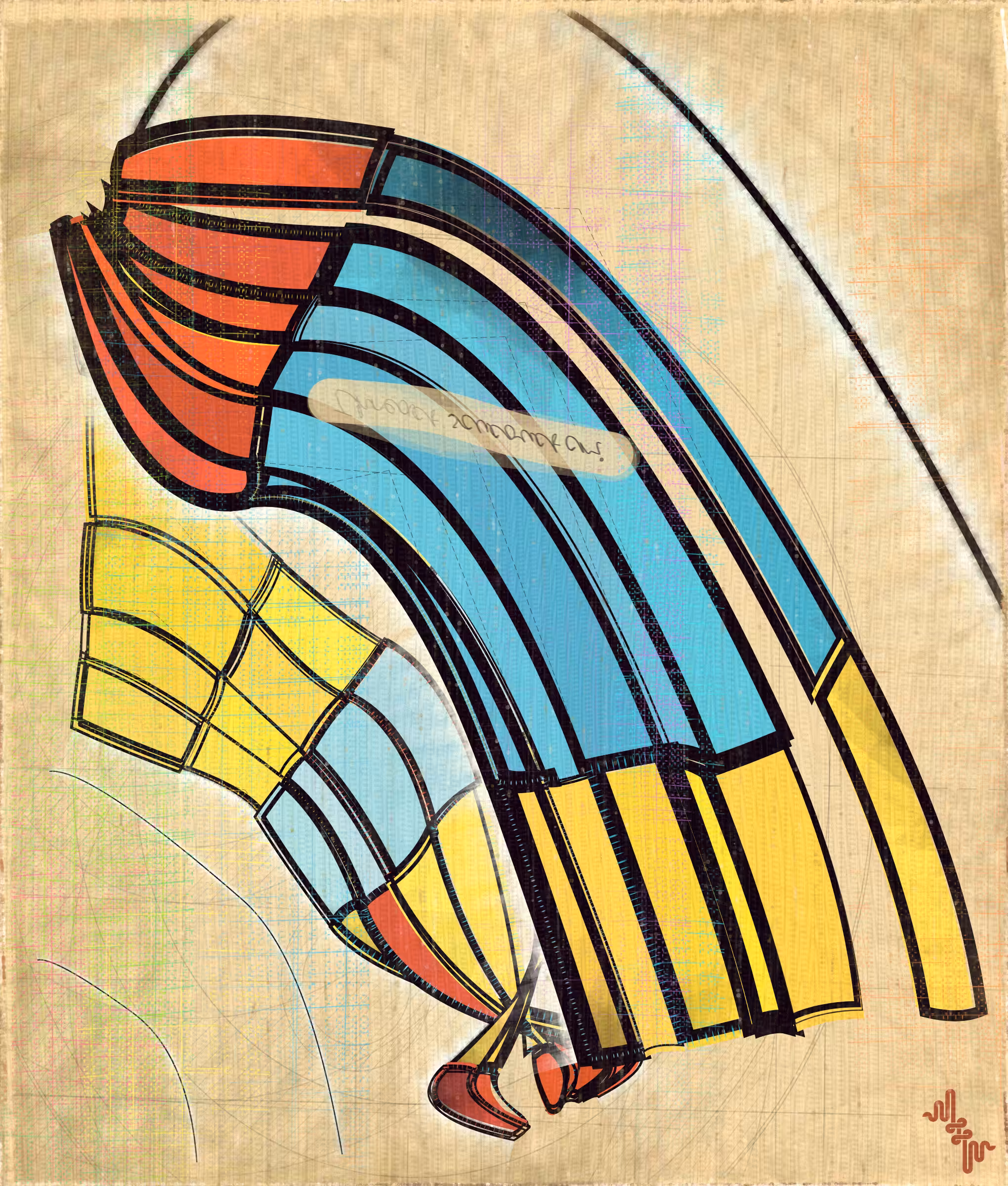 Amplitudes of Canvas #306
