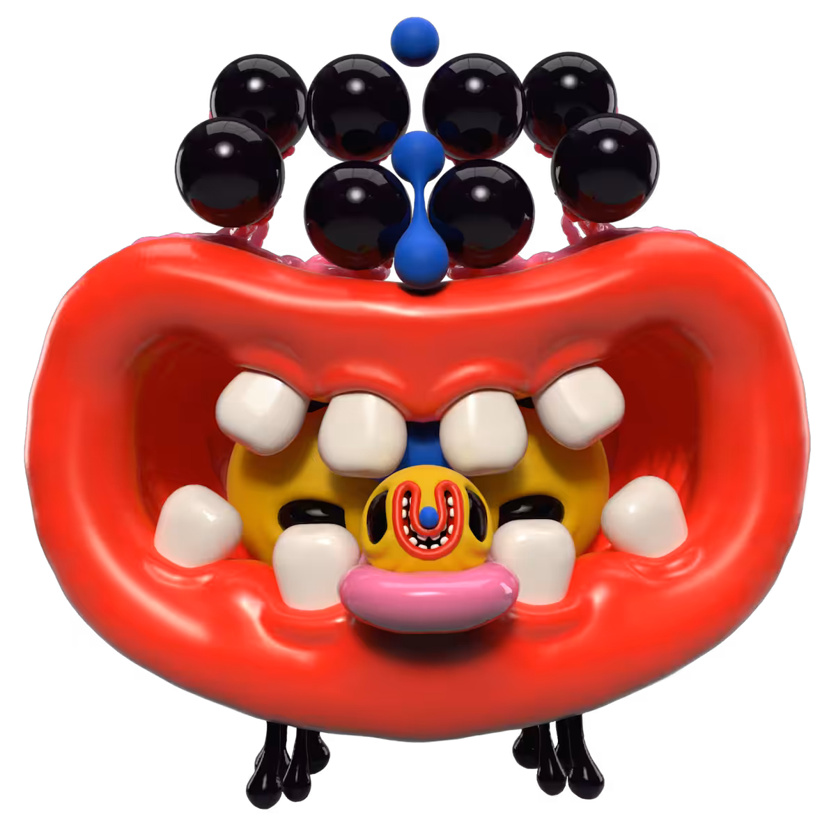 Drippy Spider and the Face Full of JOY