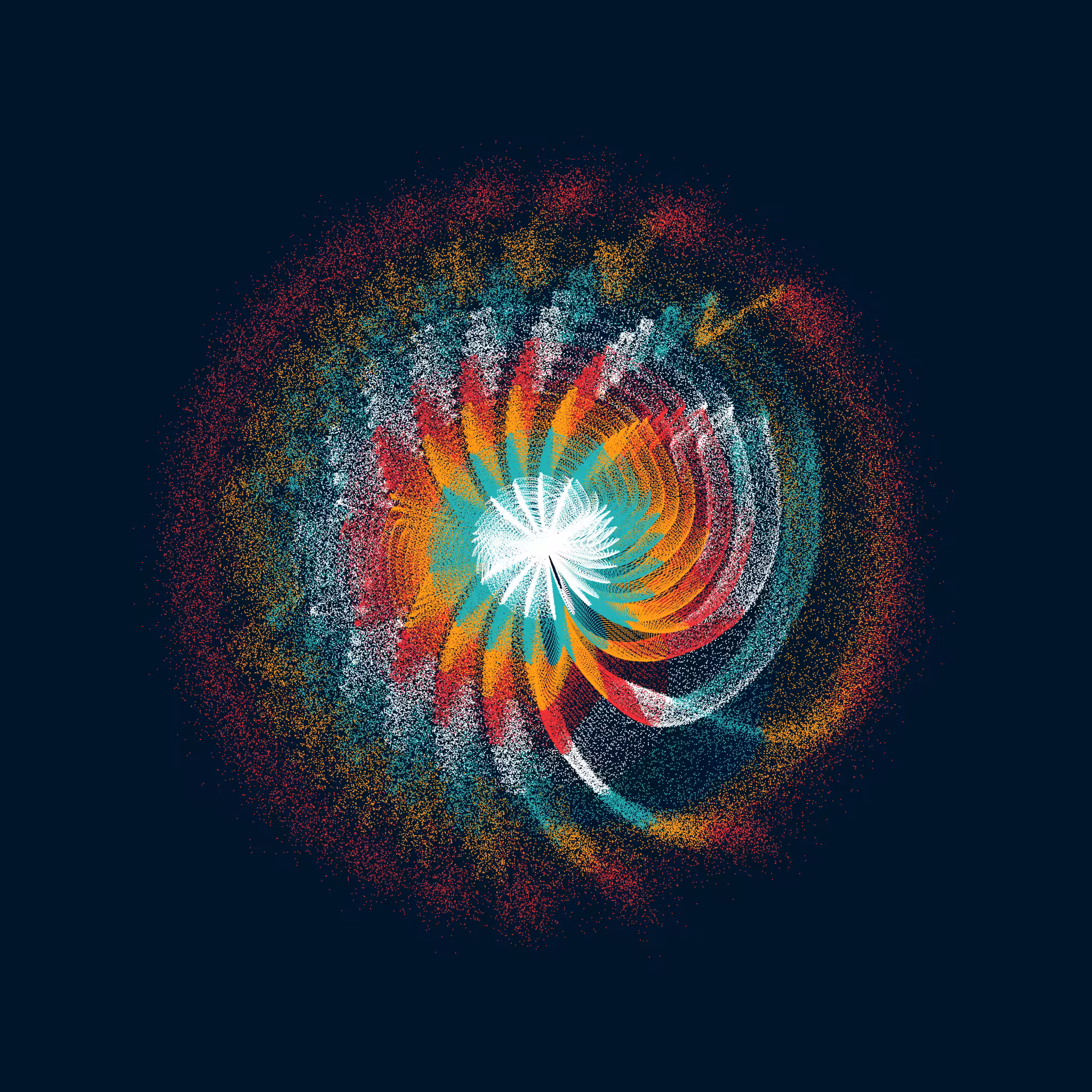 CIRCULAR MURMURATIONS #34