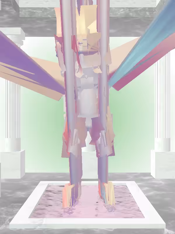 HeavenComputer: The Cheering Multichrome Haze Man #2480