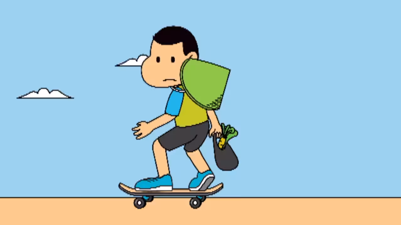8 bit Skatefarmer