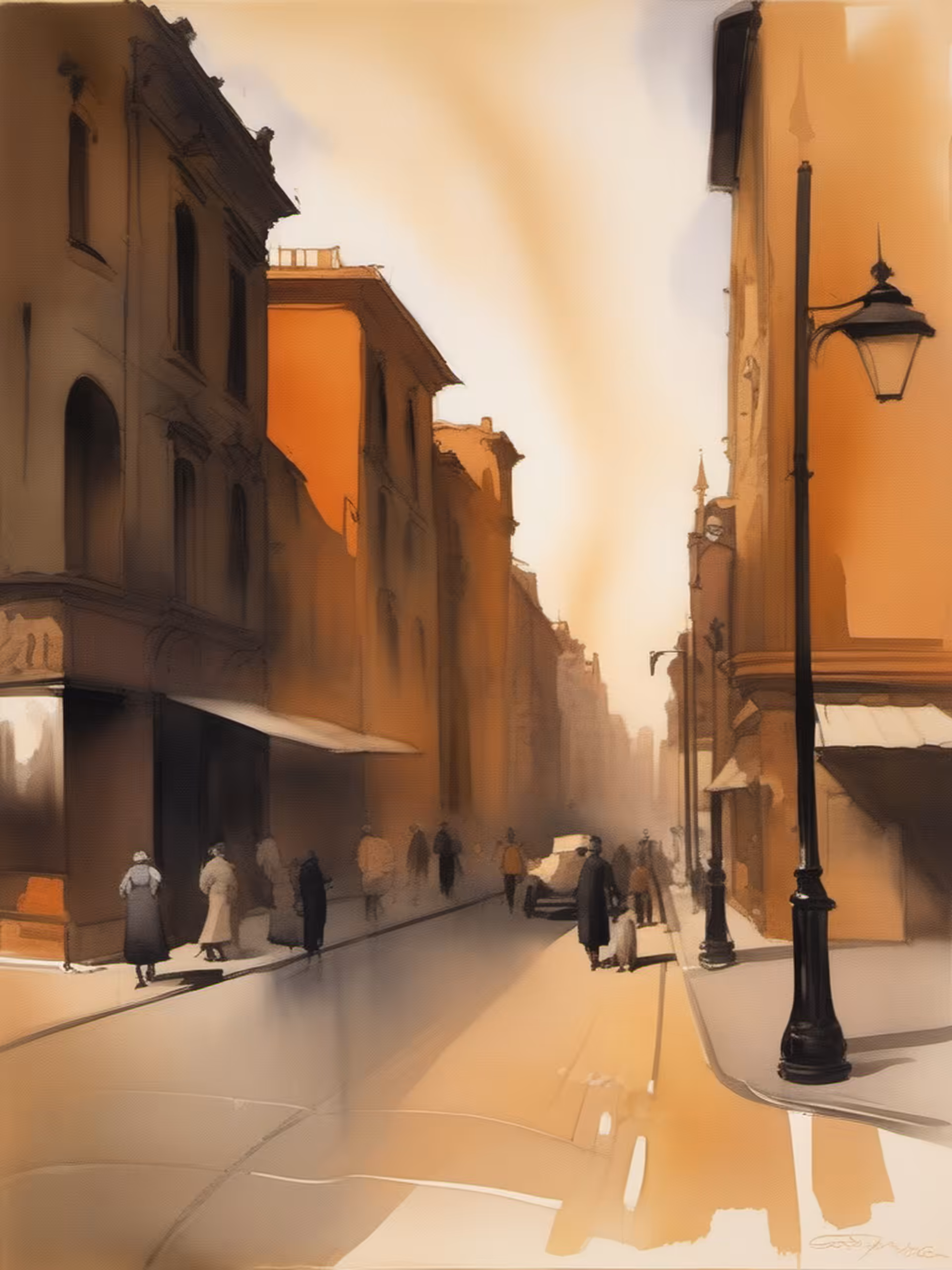 Urban Scenes Through the Decades #6