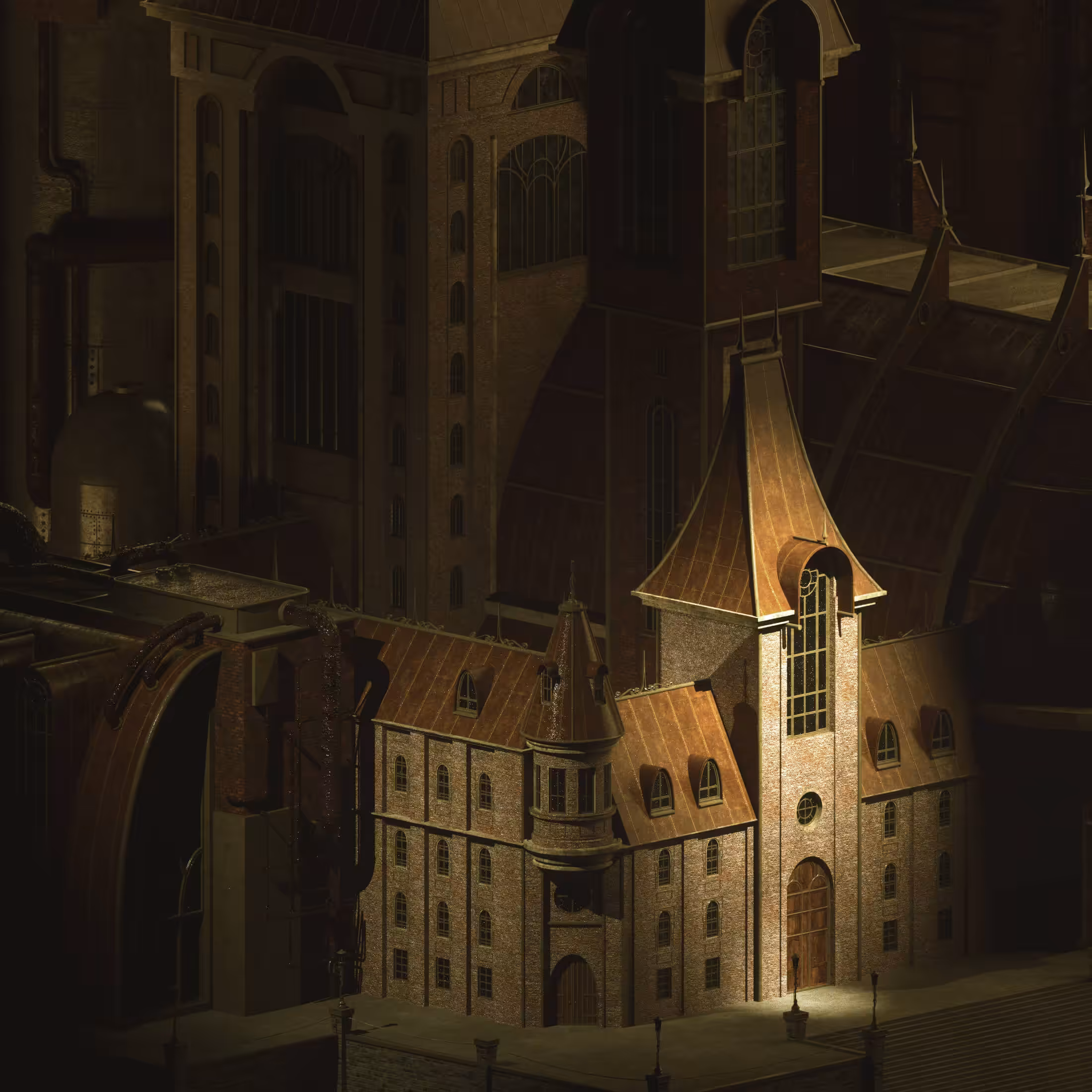Mini Homes No. 21 of 69 - Unknown The Unlit World of Old