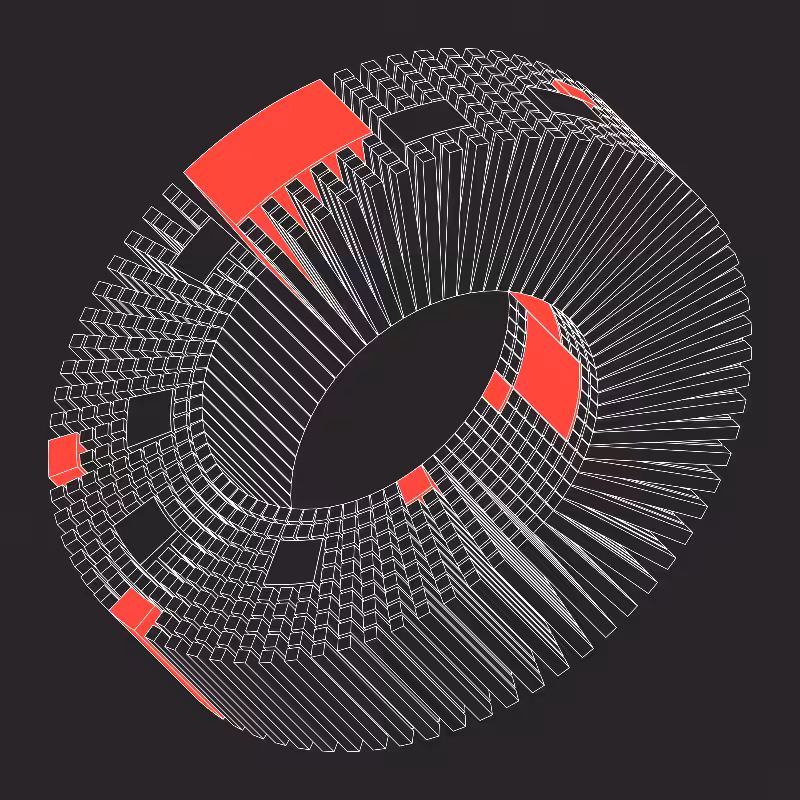 Ex Mobius (Neon Red) #28
