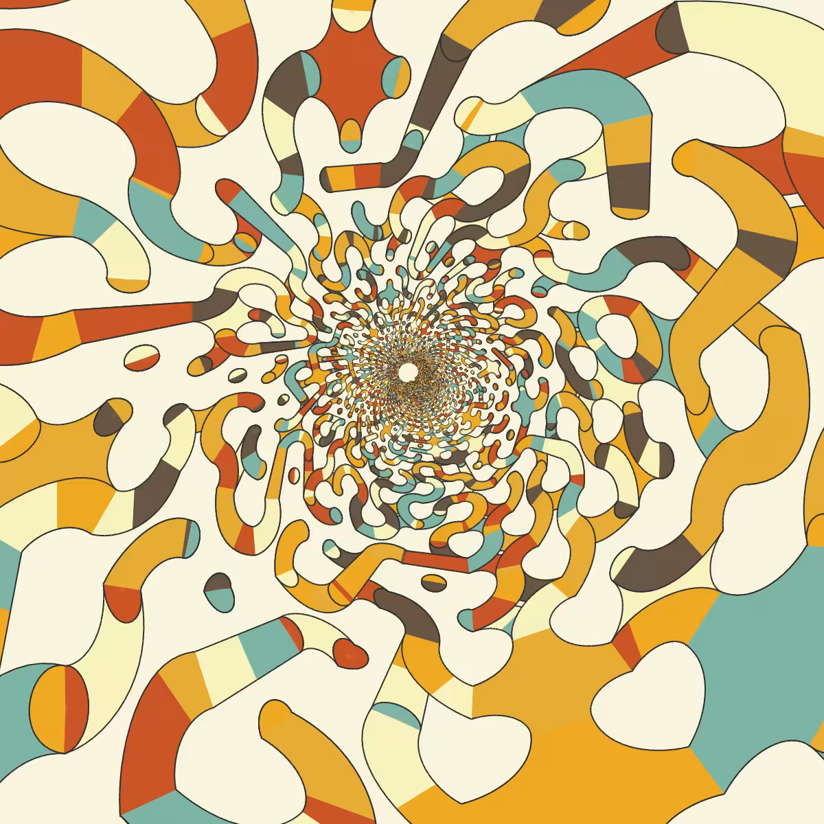 Truchet Decay #7