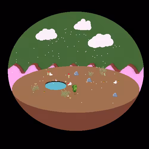 tiny terrarium world #3