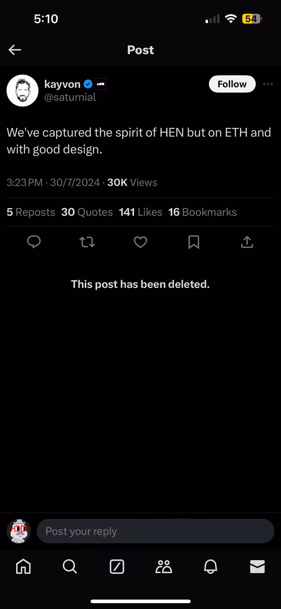 We know buddy