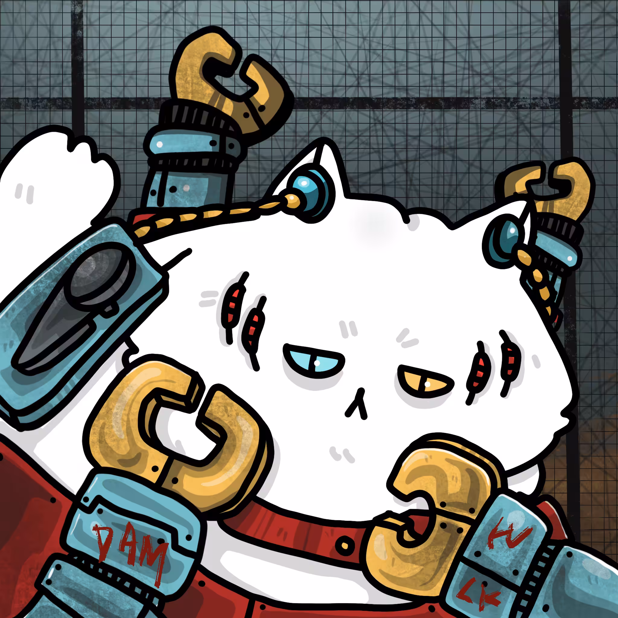 UNCLE ADAM 071 CYBORG FOUR ARMS