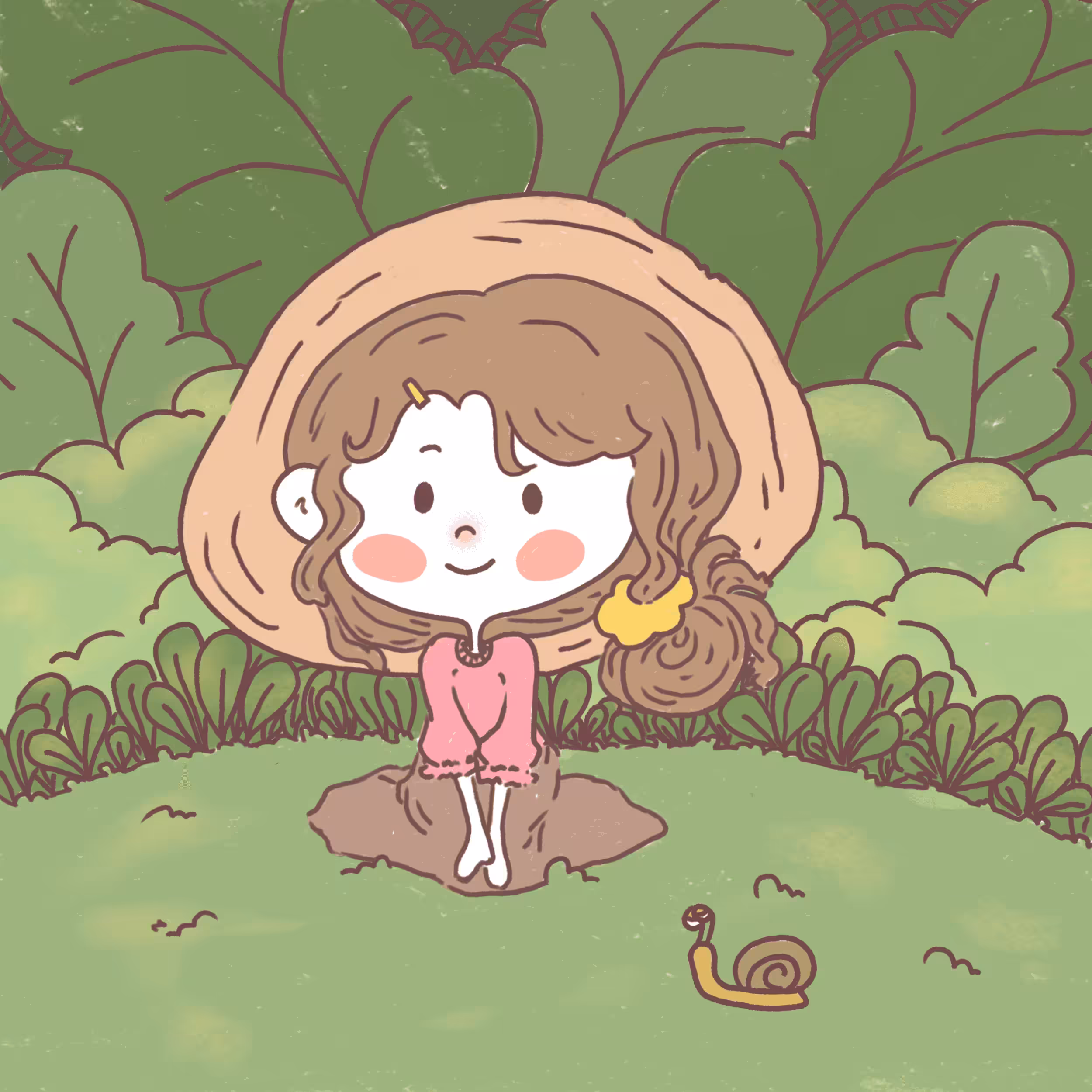 girl imagination