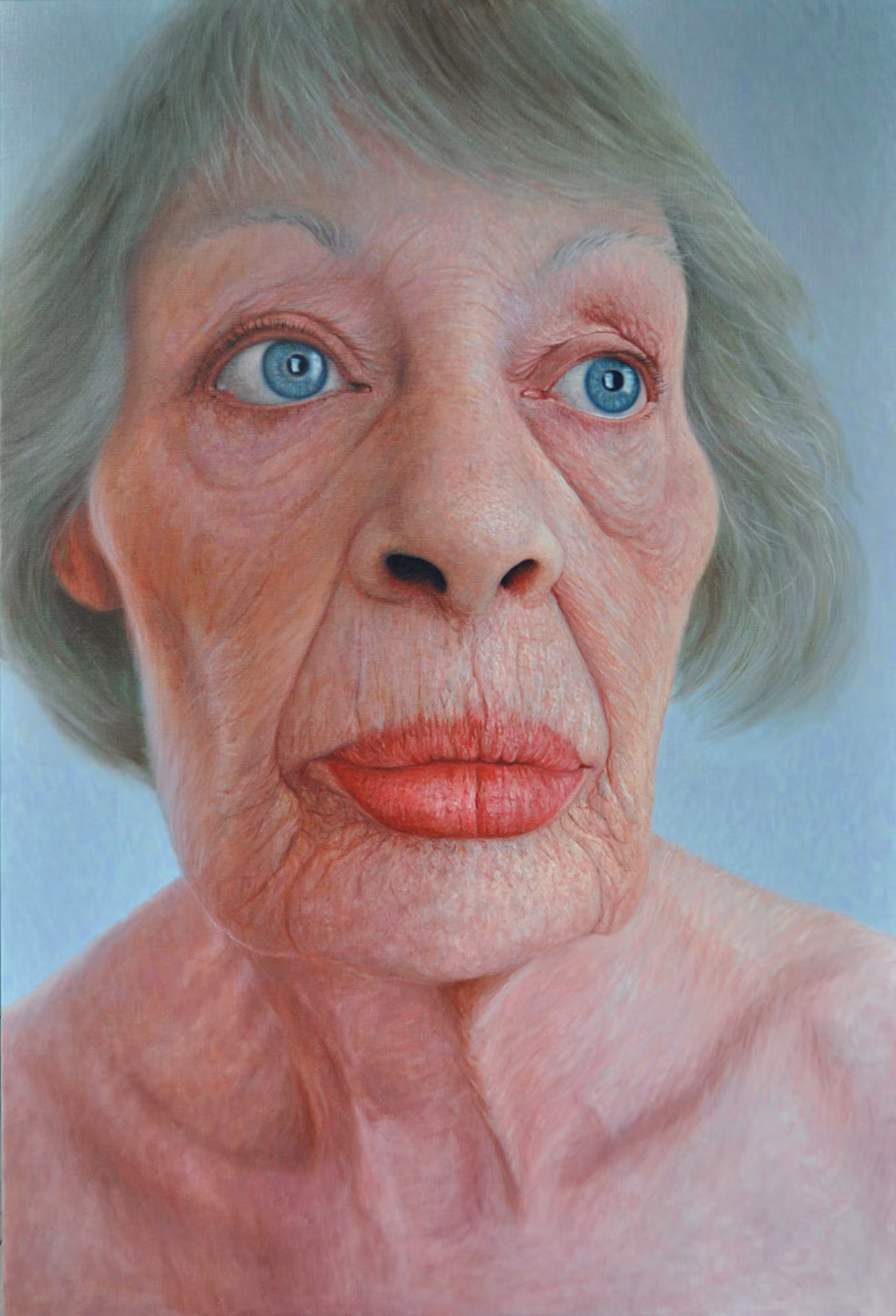 Blue eyed woman